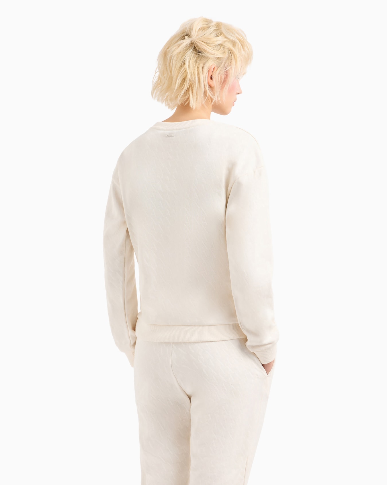 Sudadera ASV French Terry con logo en relieve Diapositiva 2