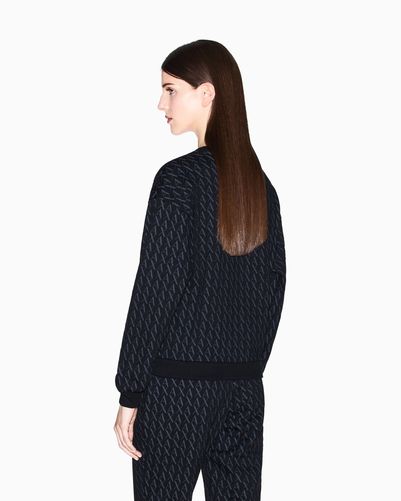 ASV French Terry Sweatshirt with embossed logo Slide 2