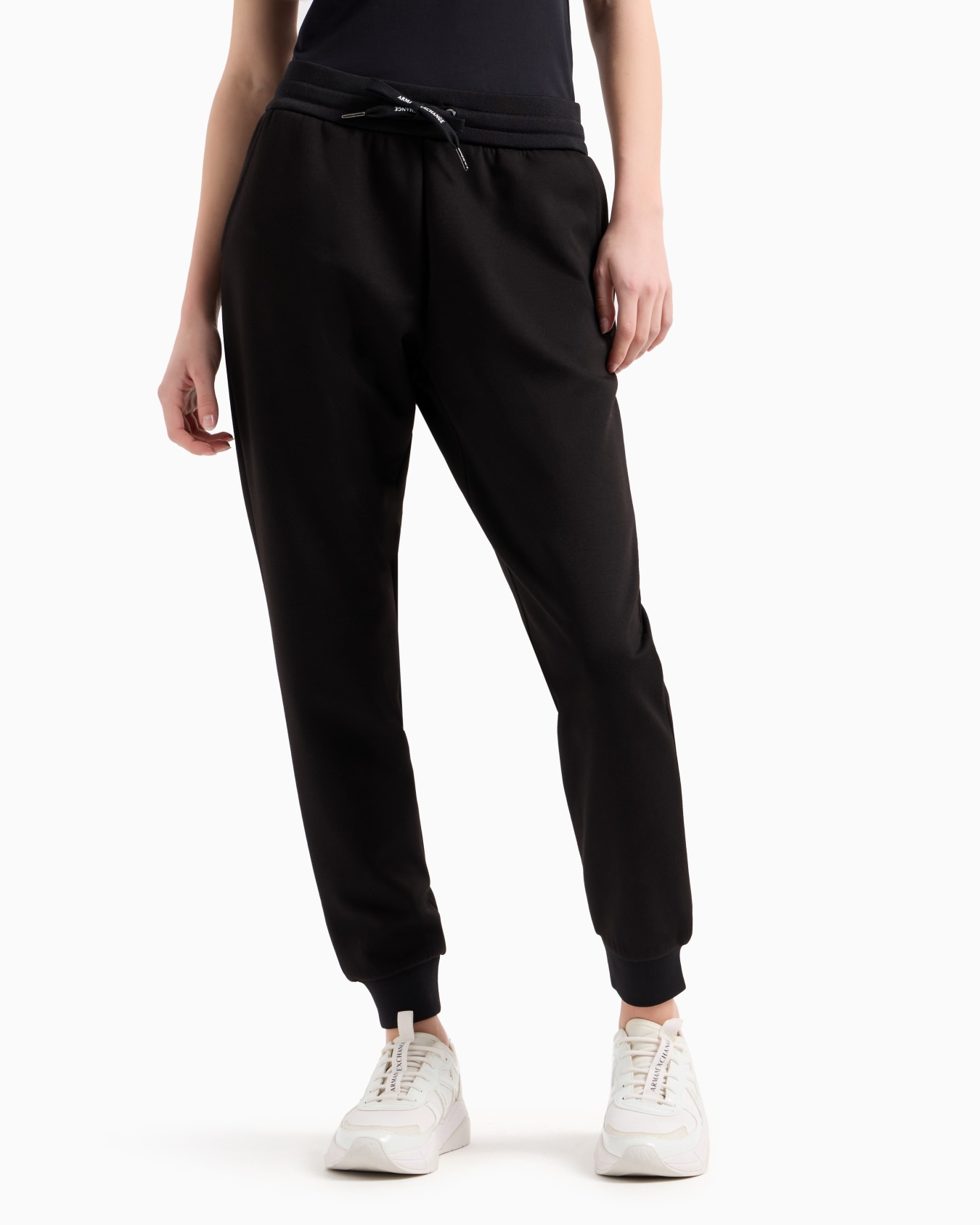 Pantalon jogger avec cordon de serrage avec logo Diapositive 1