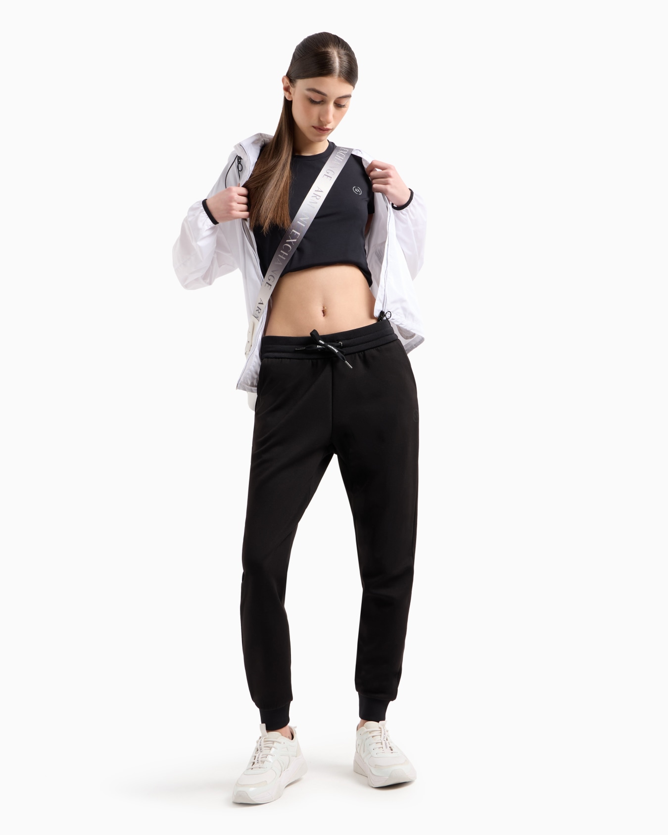 Pantalon jogger avec cordon de serrage avec logo Diapositive 3