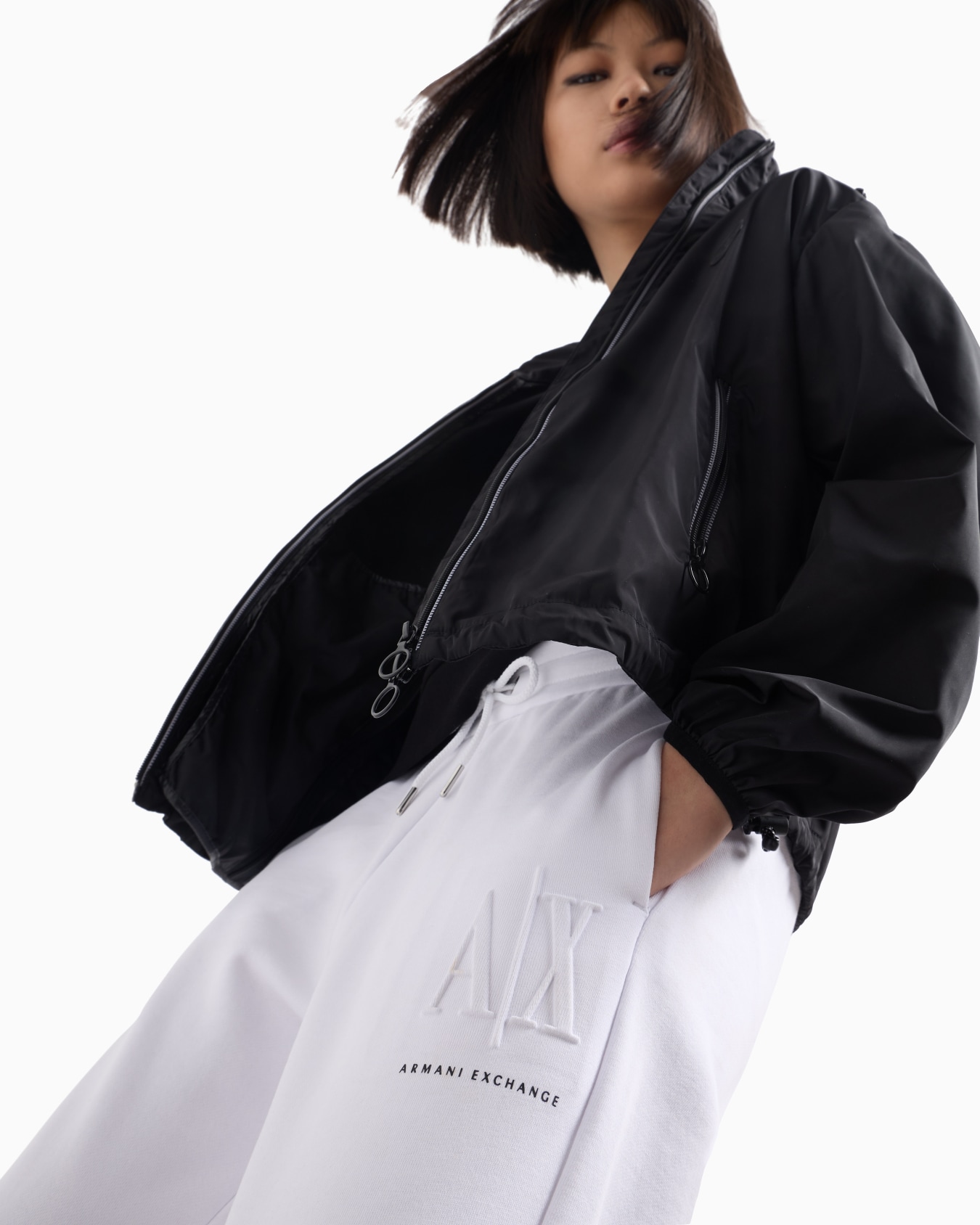 Pantalon de jogging avec logo embossé Diapositive 4