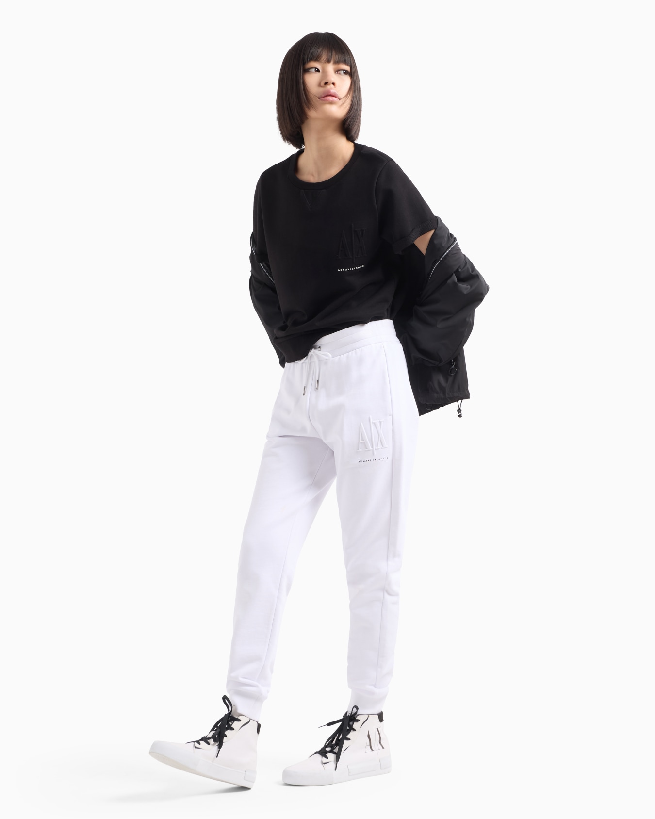 Pantalon de jogging avec logo embossé Diapositive 3