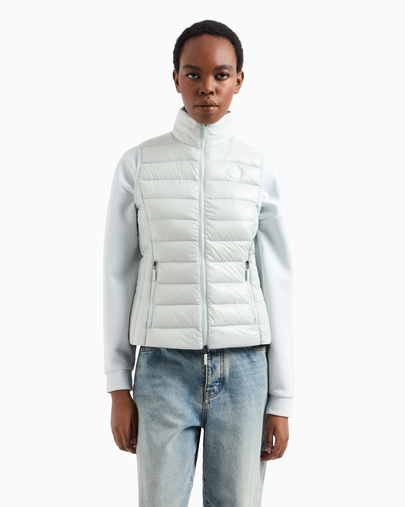 Sleeveless Padded Down Jacket Diapositiva 3