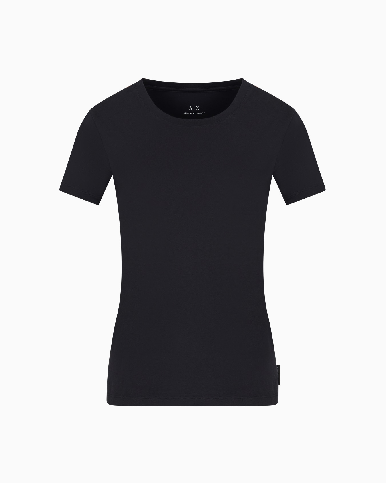 Basic regular fit t-shirt in pima cotton Slide 0