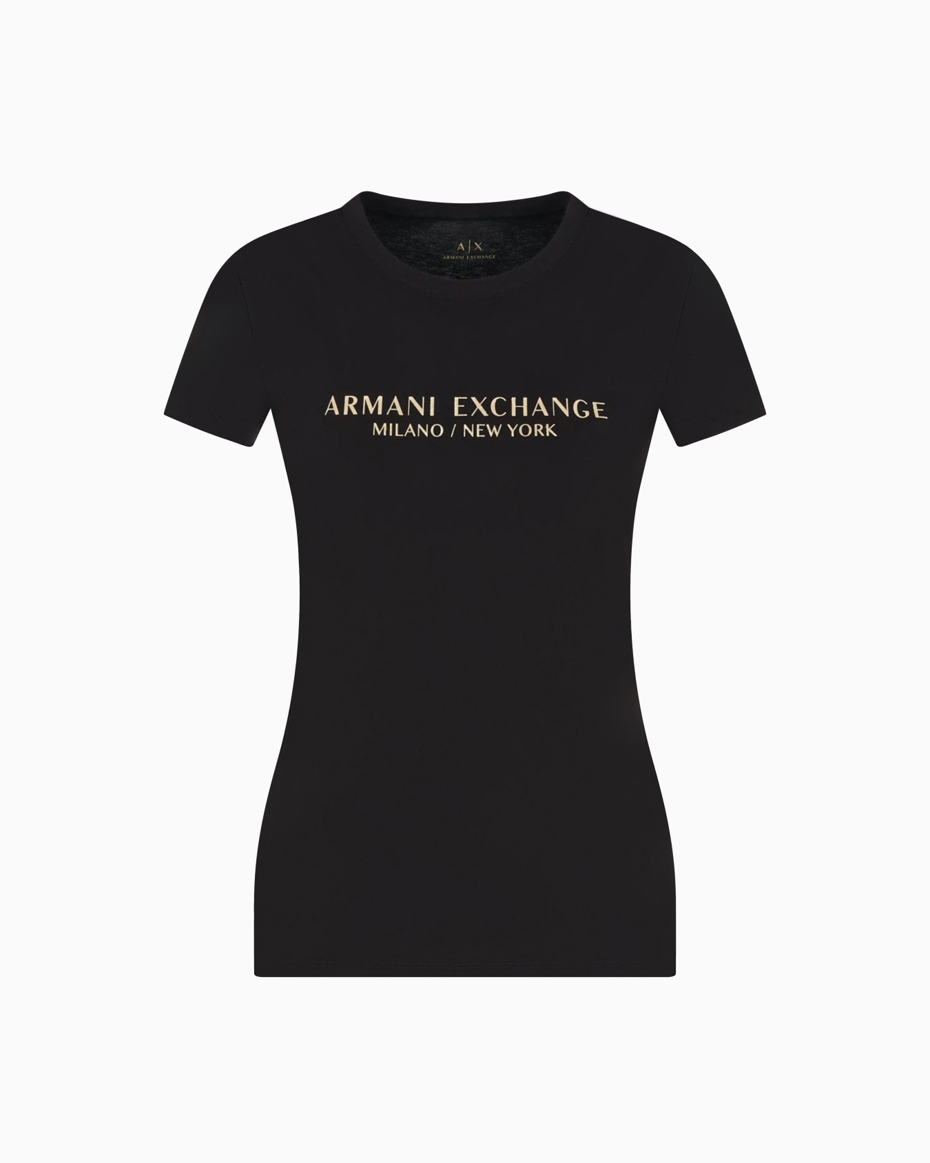 T-shirt coupe slim avec imprimé Milan New York Diapositive 0