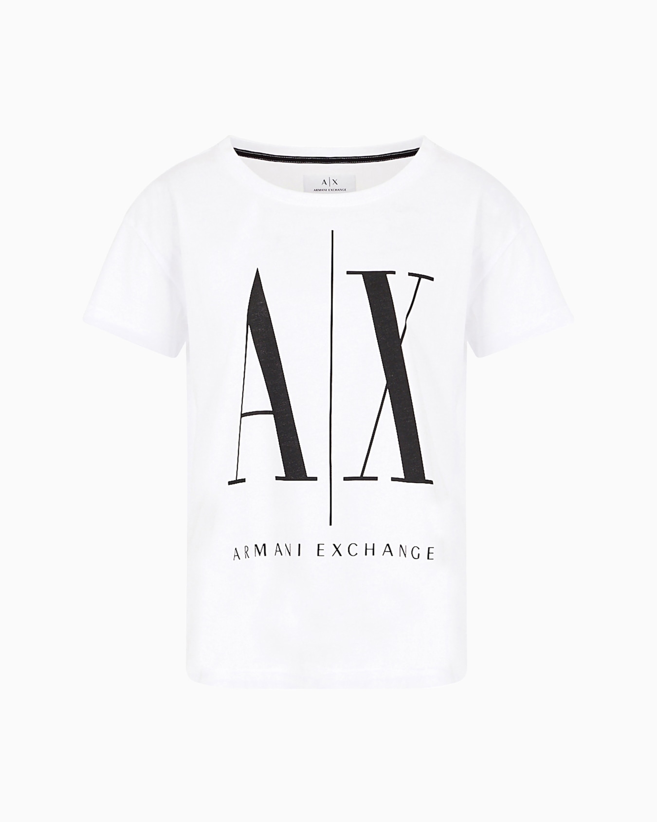 Relaxed fit T-shirt with round neck and logo Slide 0