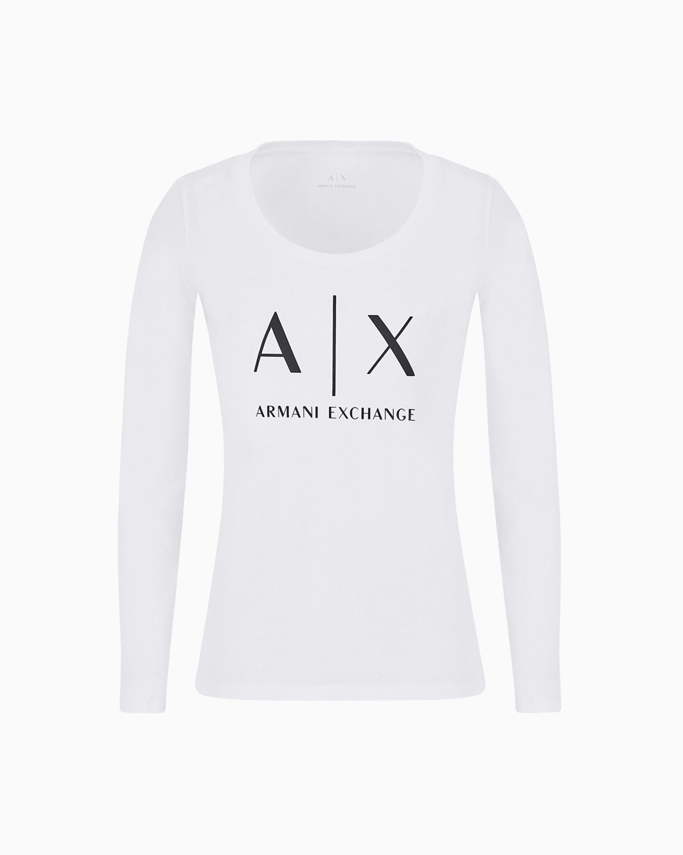 Pima Cotton Print Long Sleeve T-Shirt Slide 0
