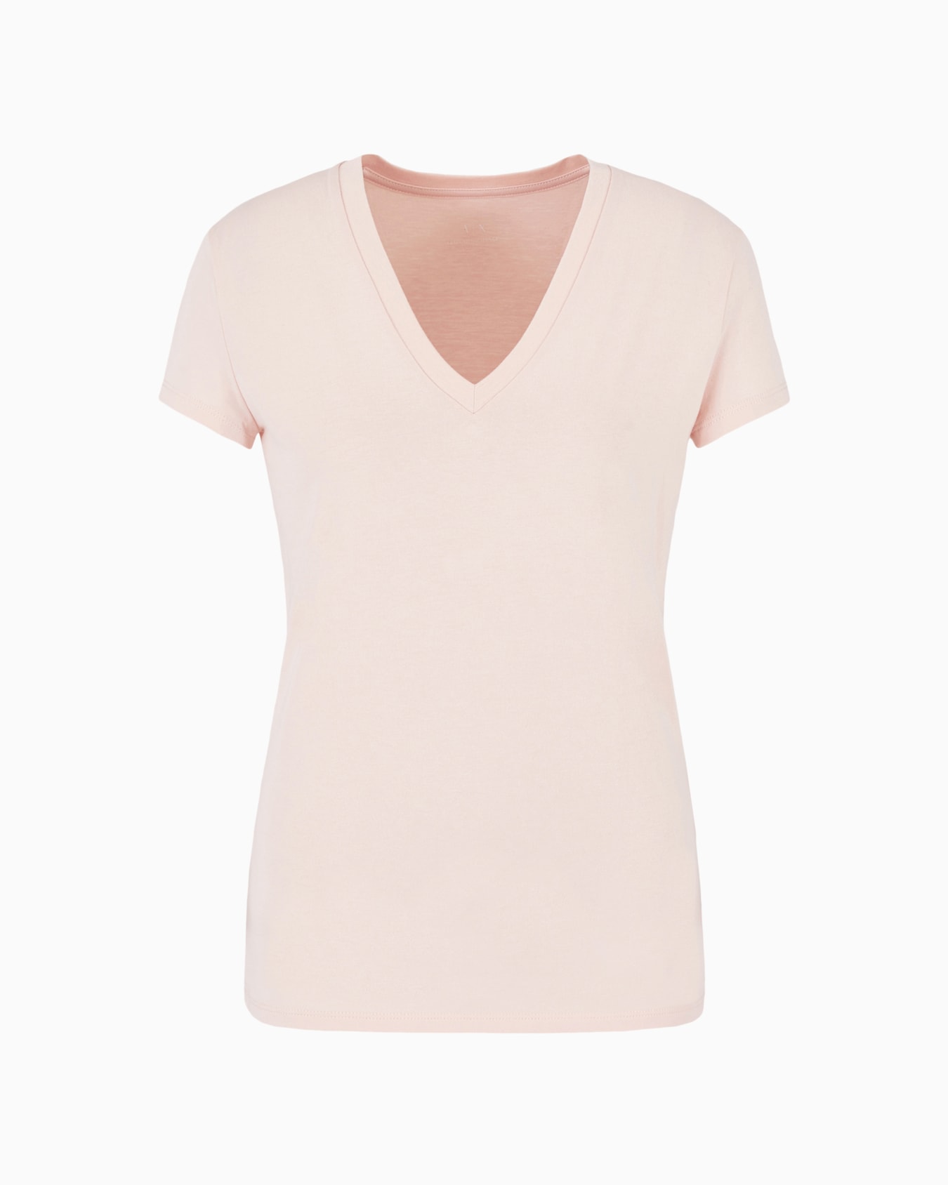 Slim fit T-shirt in pima cotton jersey Slide 0
