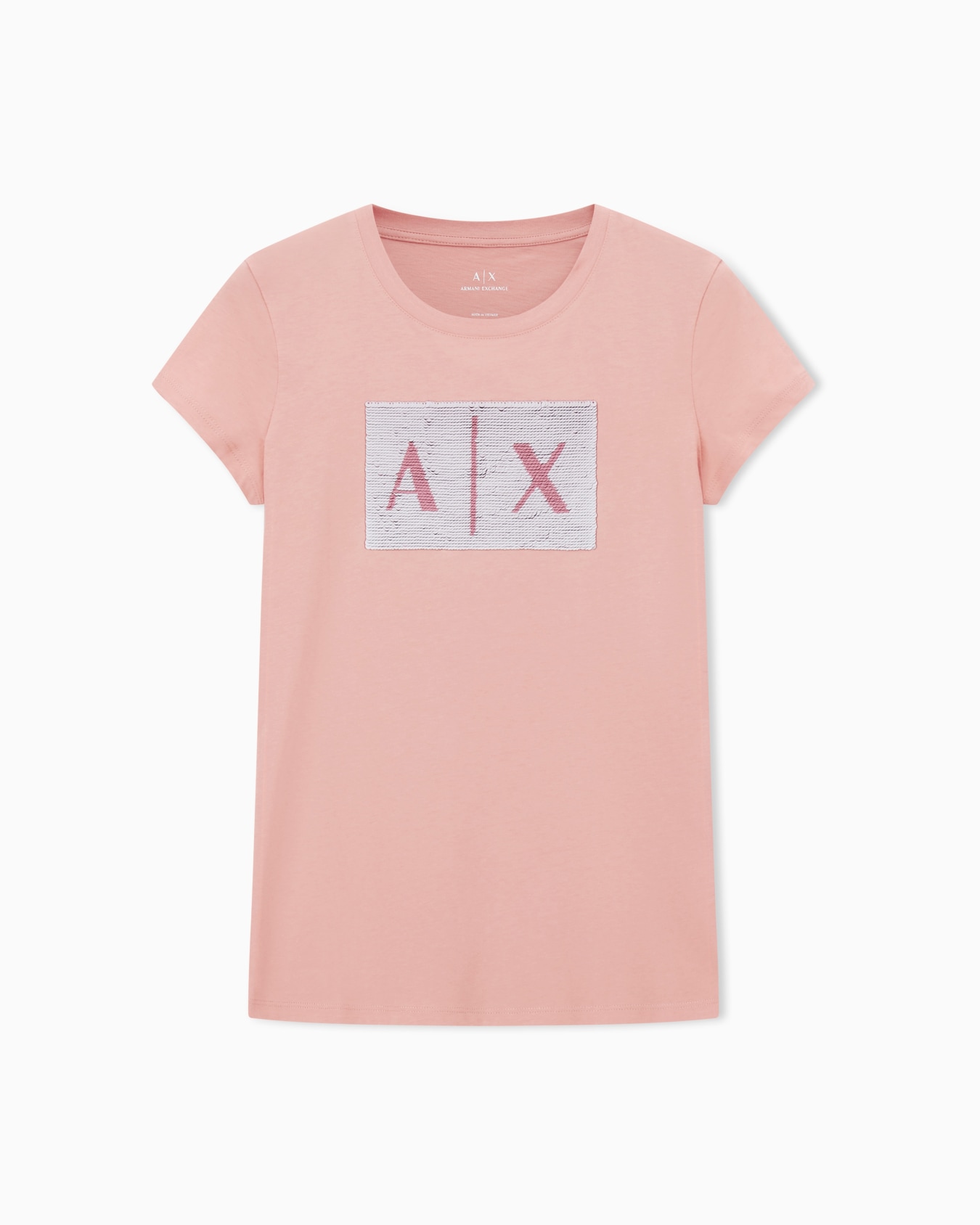 Slim fit T-shirt in stretch cotton jersey Slide 0