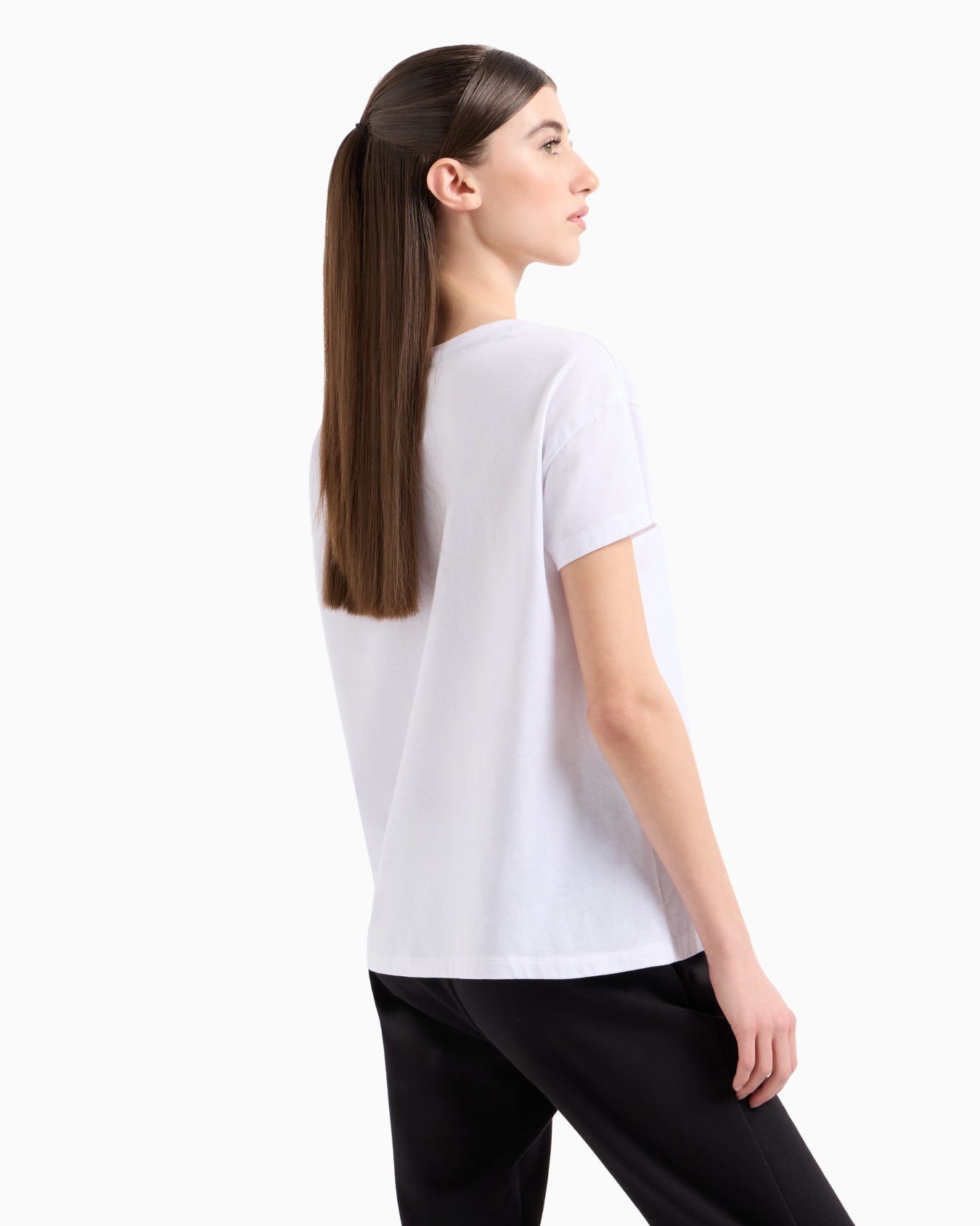 Icon Project over-fit T-shirt with maxi logo Slide 2