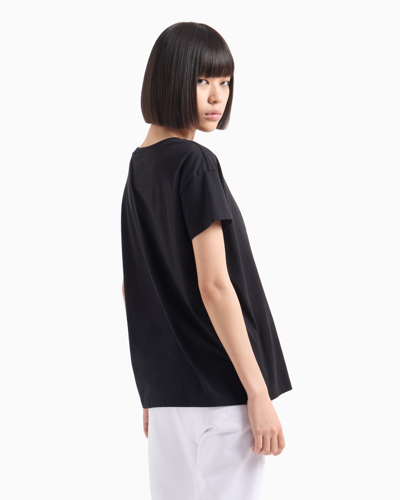Icon Project over-fit T-shirt with maxi logo Slide 2