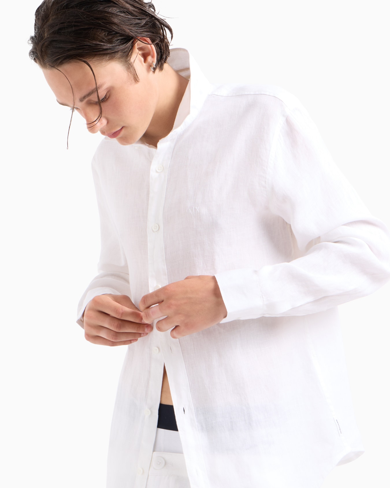 Regular fit cotton shirt Slide 4