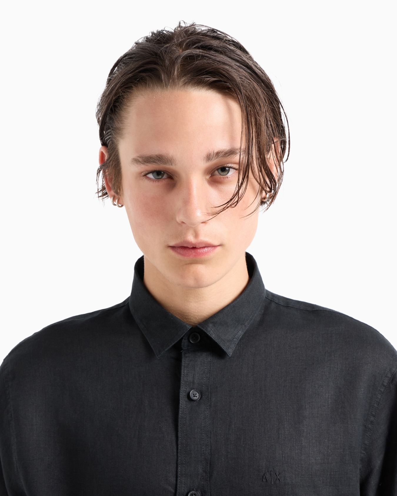 Regular fit cotton shirt Slide 4