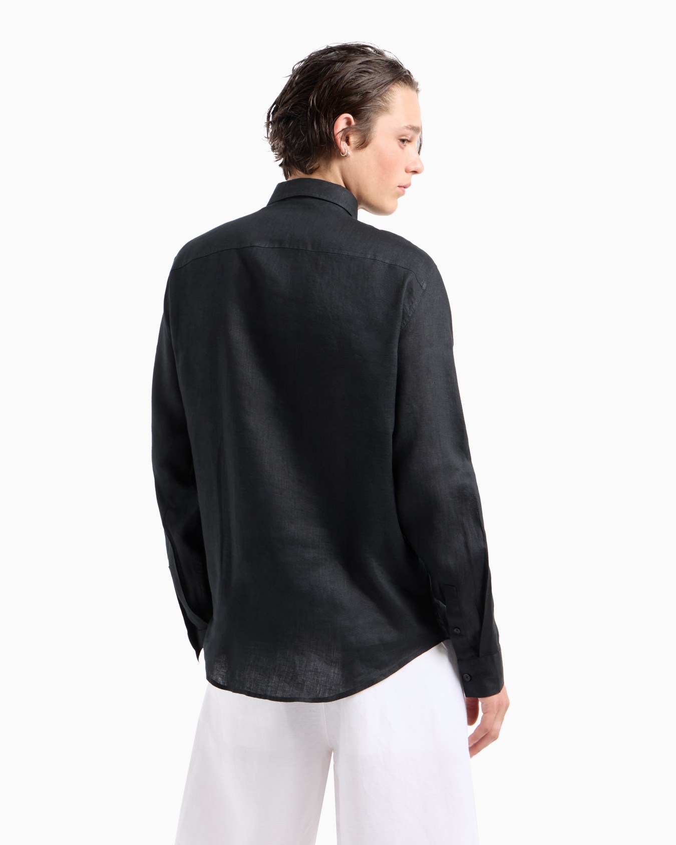 Regular fit cotton shirt Slide 2
