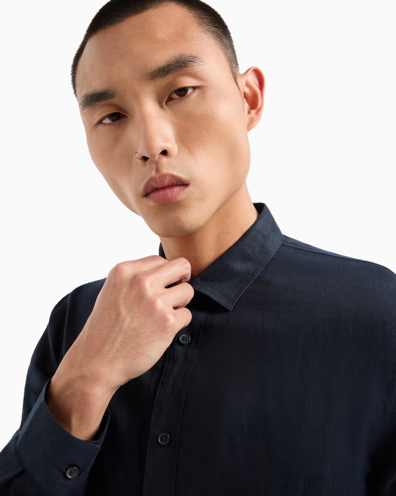 Regular fit cotton shirt Slide 4
