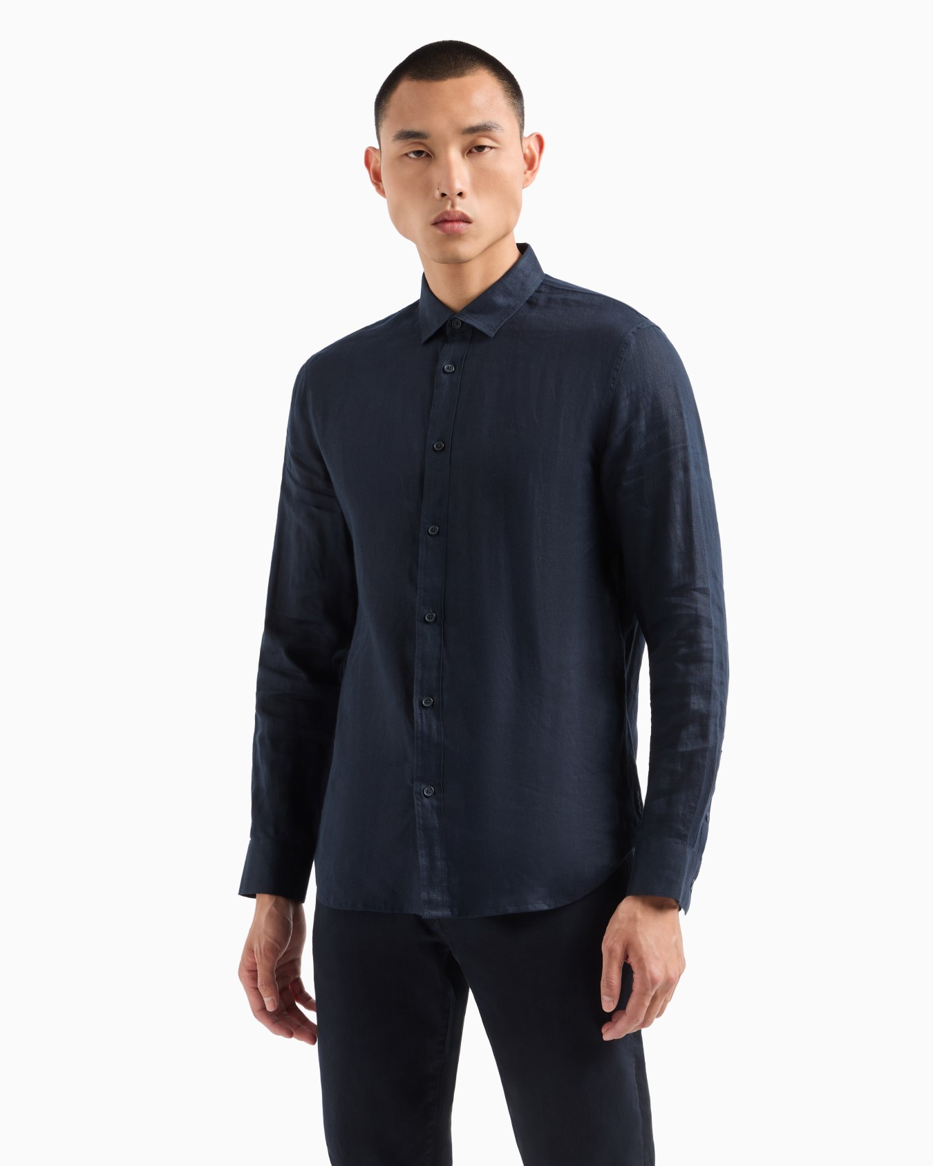 Regular fit cotton shirt Slide 3