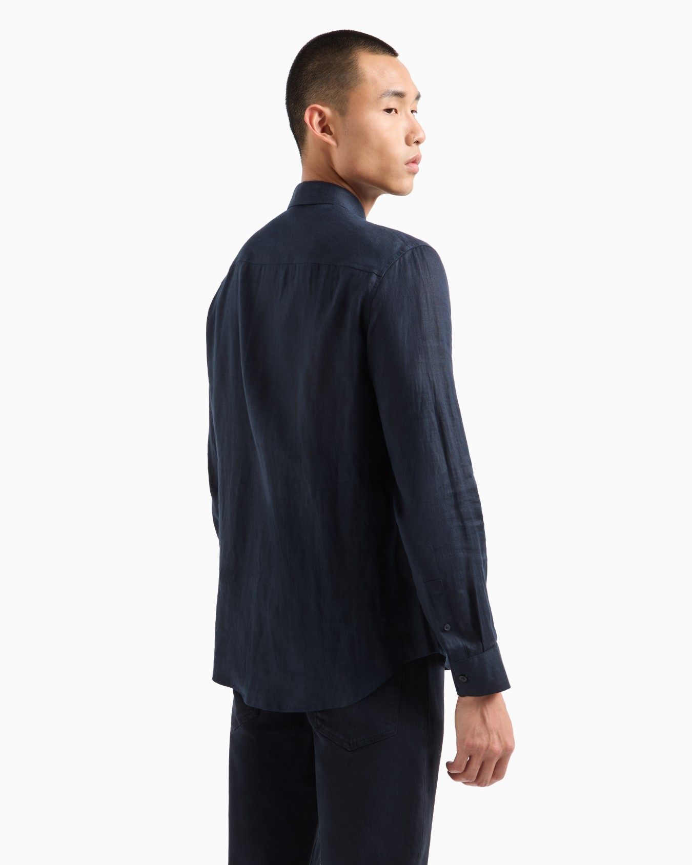 Regular fit cotton shirt Slide 2