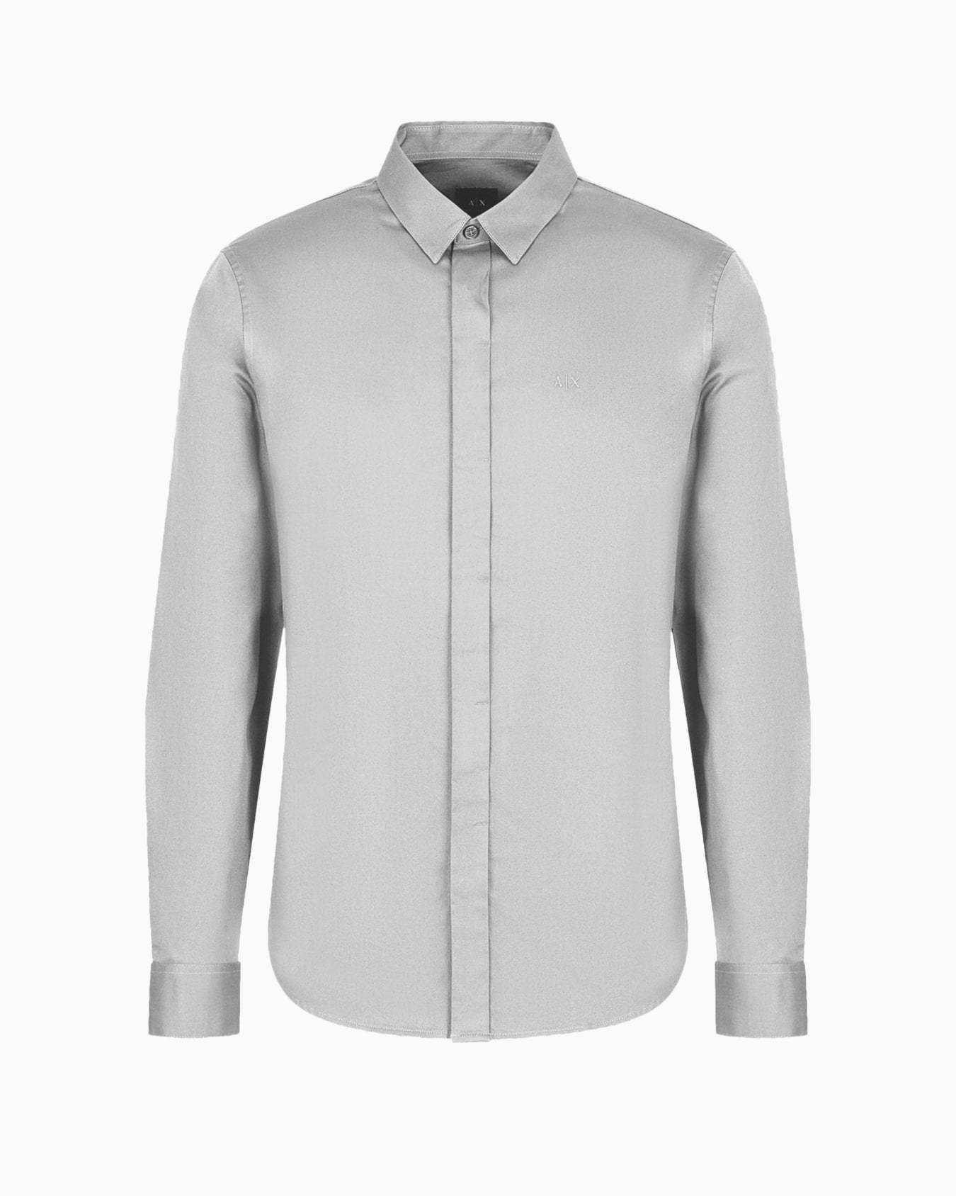 Regular fit cotton shirt Diapositiva 0