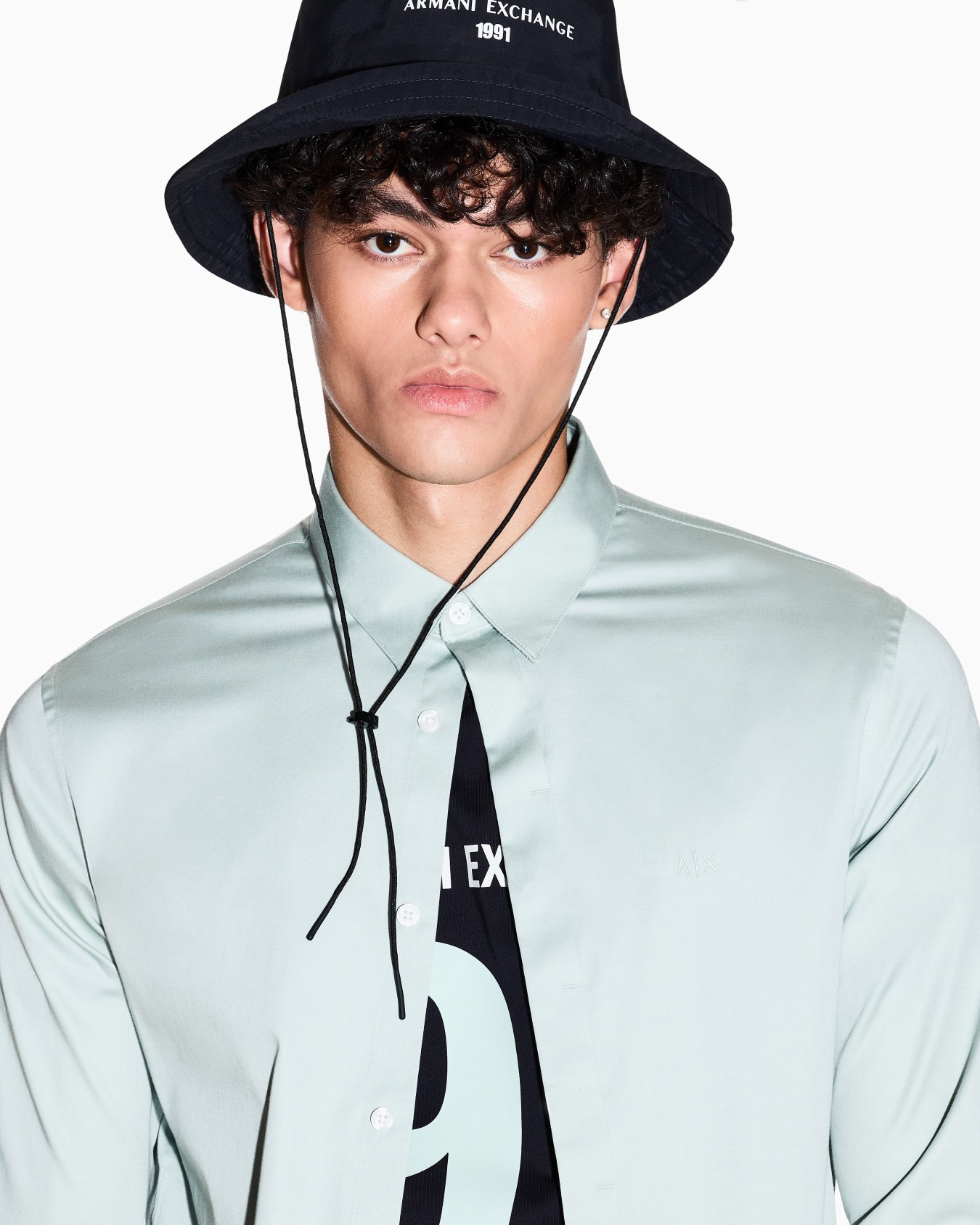 Slim fit cotton shirt Slide 4