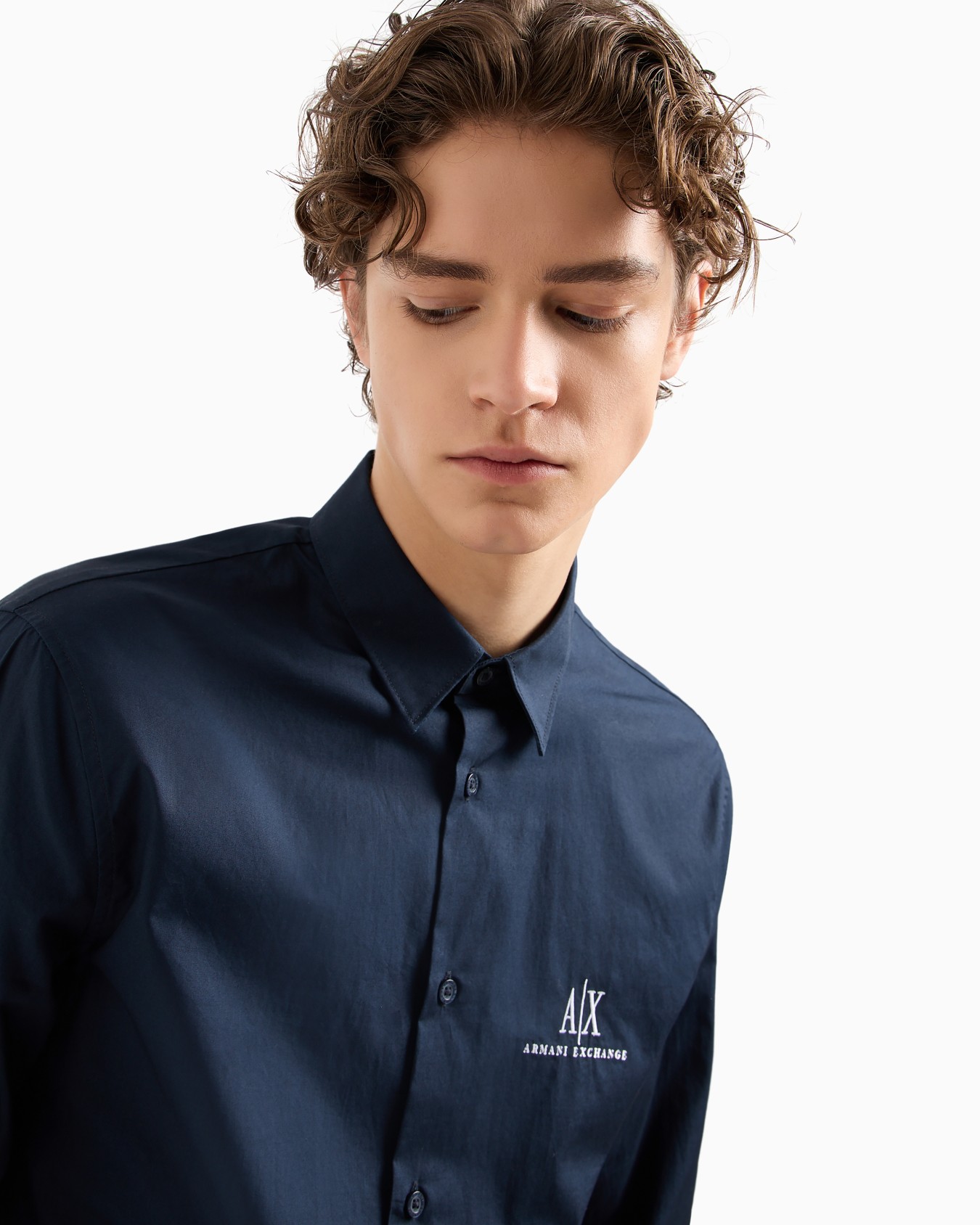 Chemise en popeline coupe classique Icon Project Diapositive 4