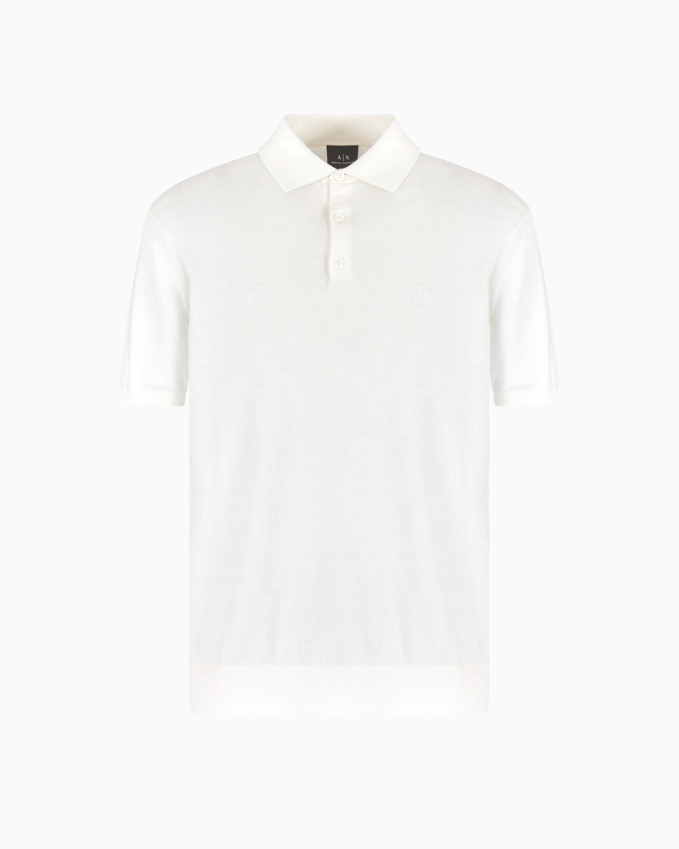 Pique polo shirt with contrasting details Slide 0