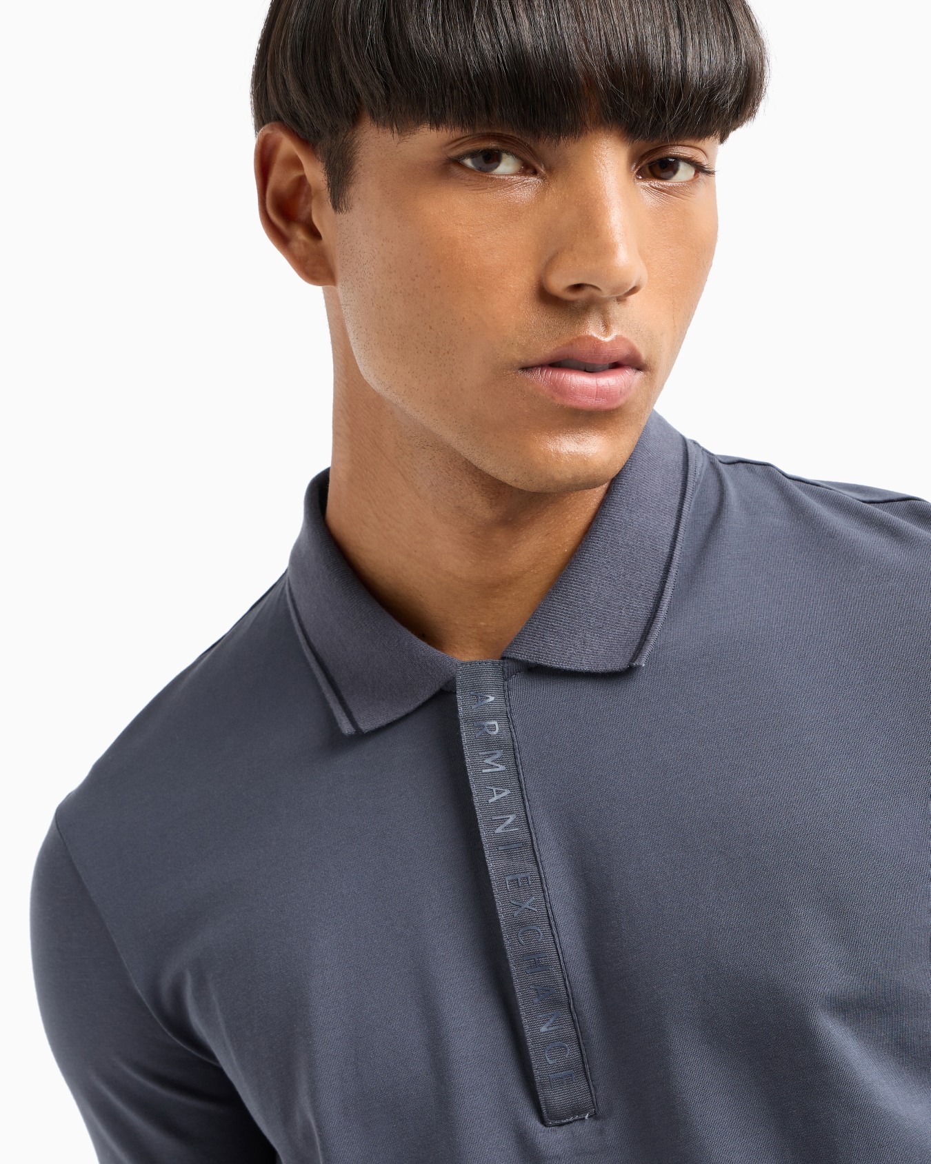Polo avec logo contrasté Diapositive 4