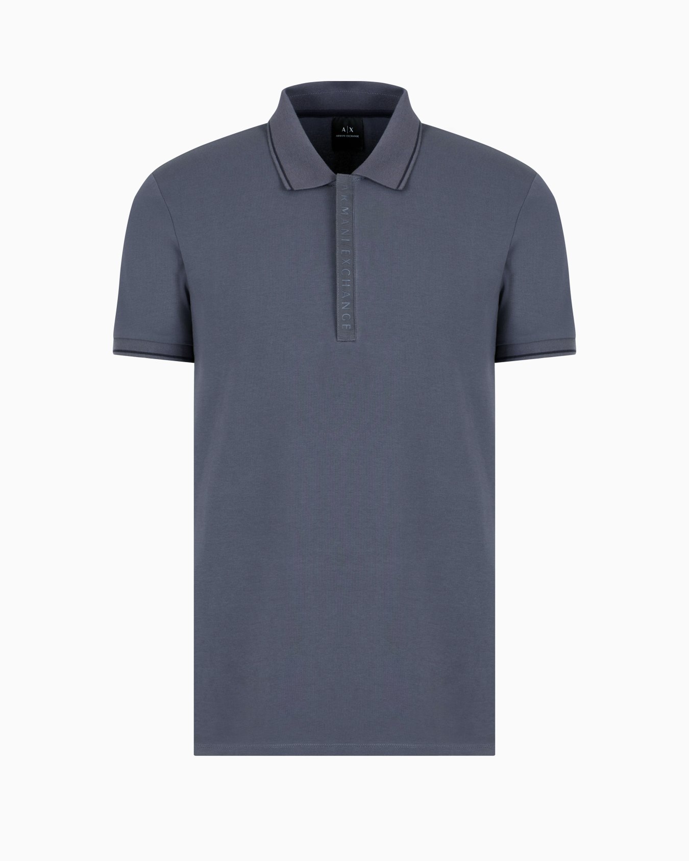 Polo avec logo contrasté Diapositive 0