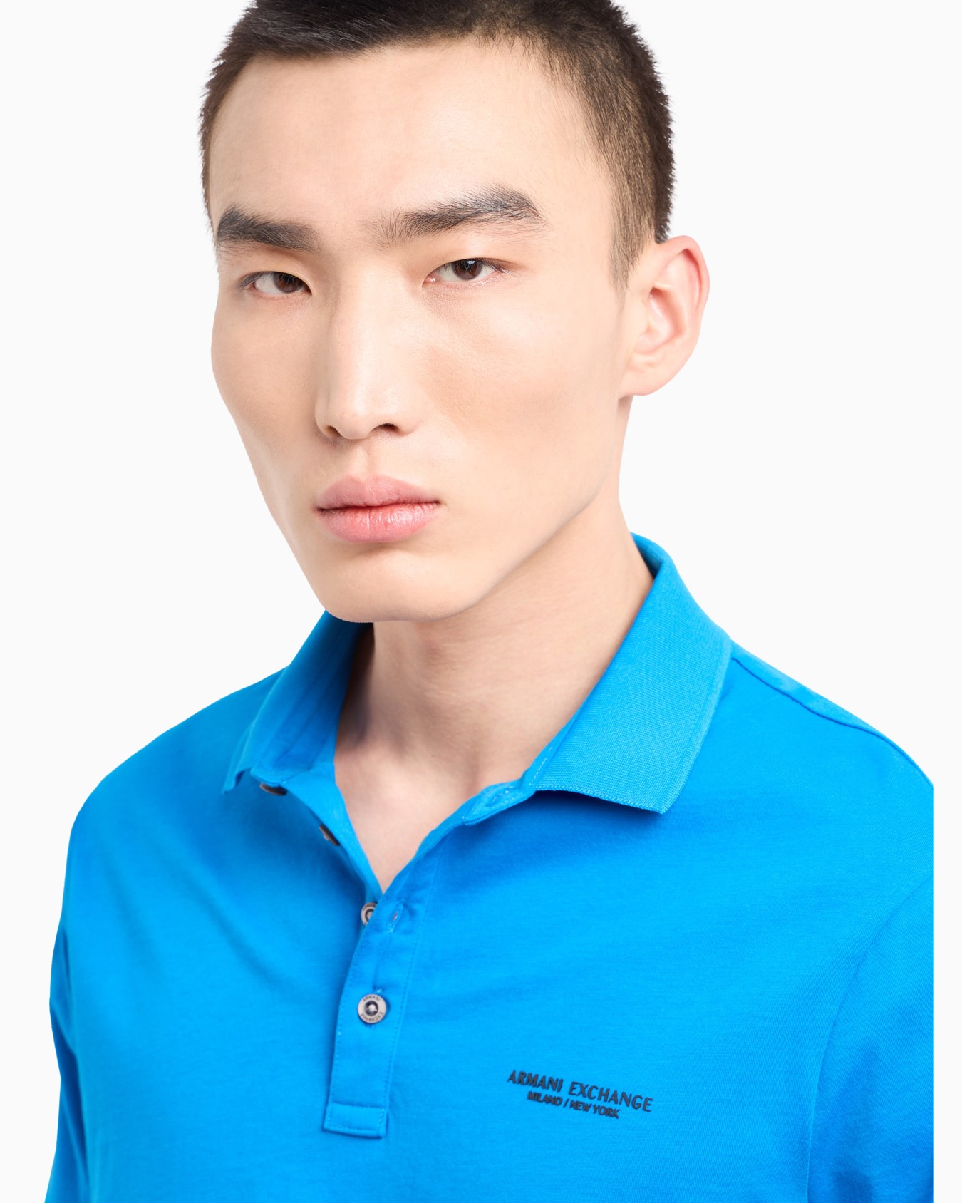 Polo shirt in Milan/New York jersey Diapositiva 4