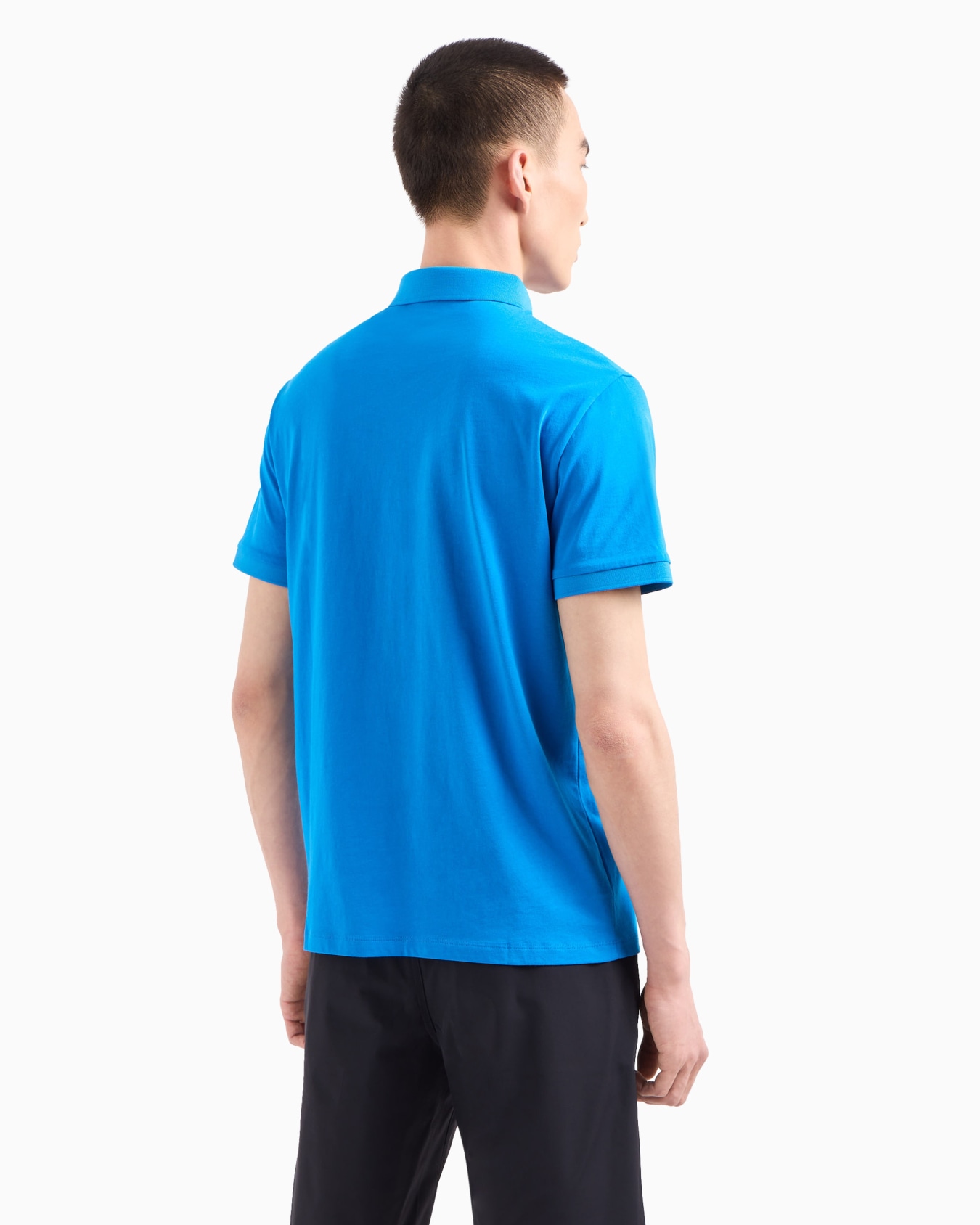 Polo shirt in Milan/New York jersey Diapositiva 2