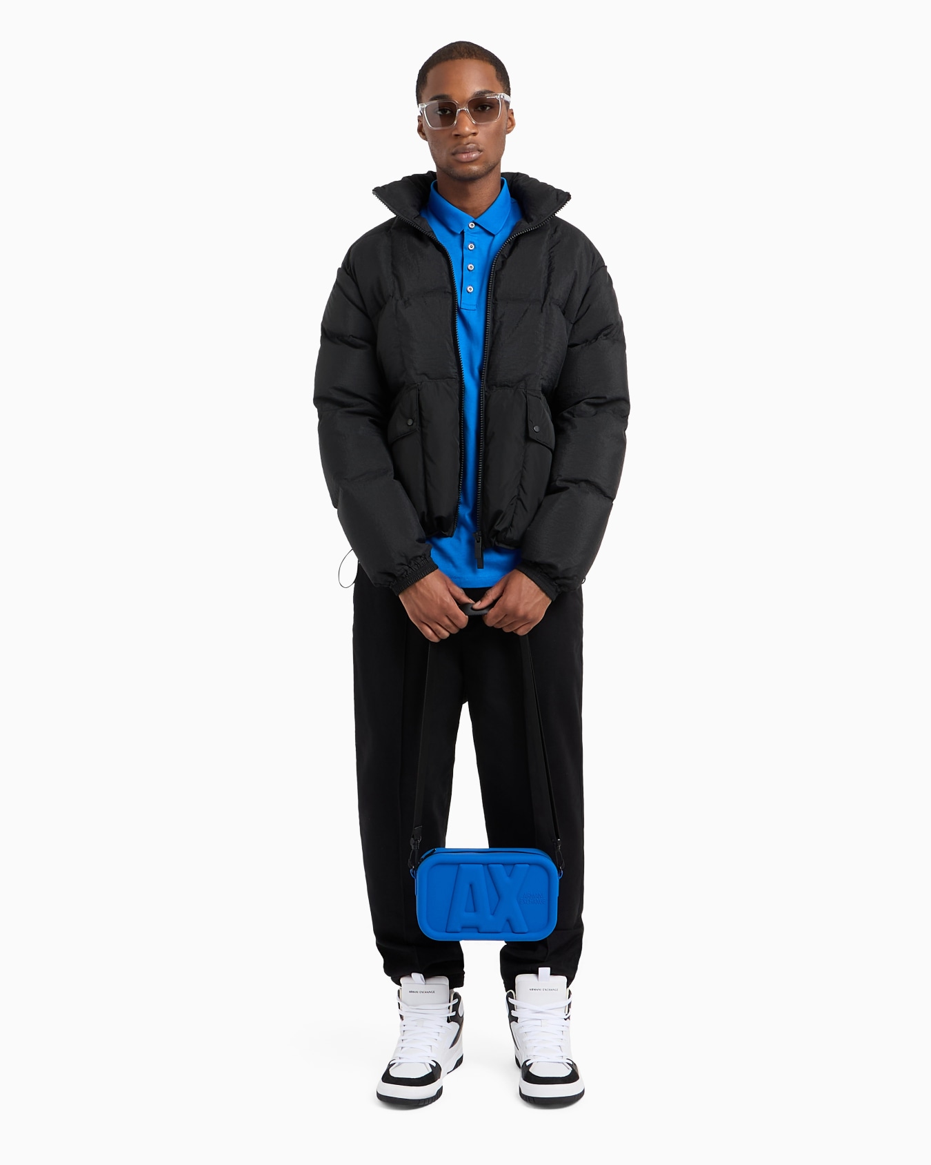Polo shirt in Milan/New York jersey Slide 3