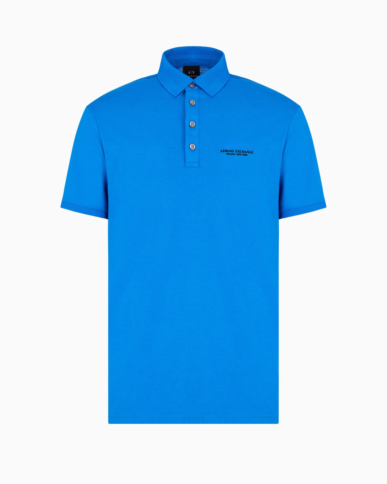 Polo shirt in Milan/New York jersey Slide 0