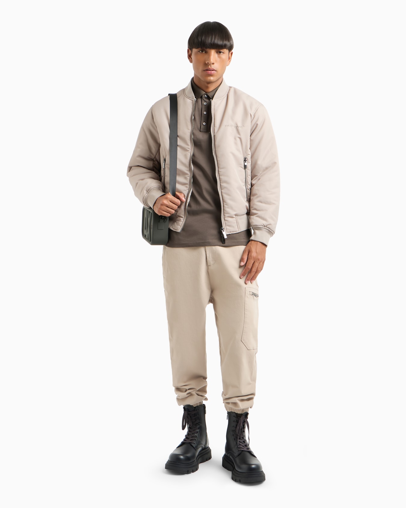 Polo shirt in Milan/New York jersey Slide 3