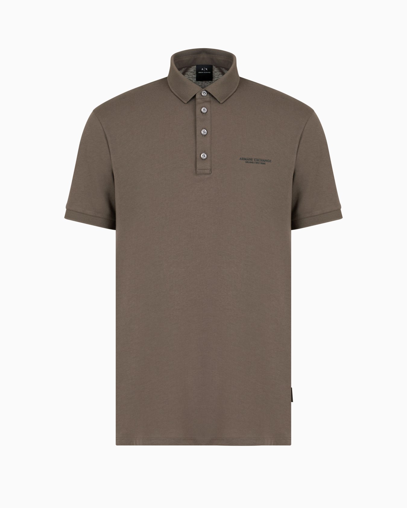 Polo shirt in Milan/New York jersey Slide 0