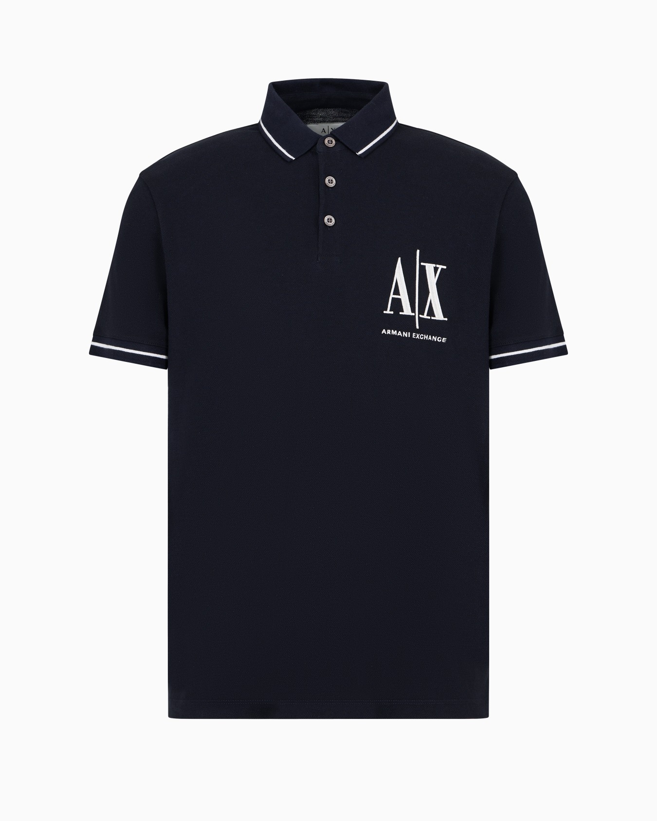 Regular fit polo shirt in Icon Project piquet Slide 0