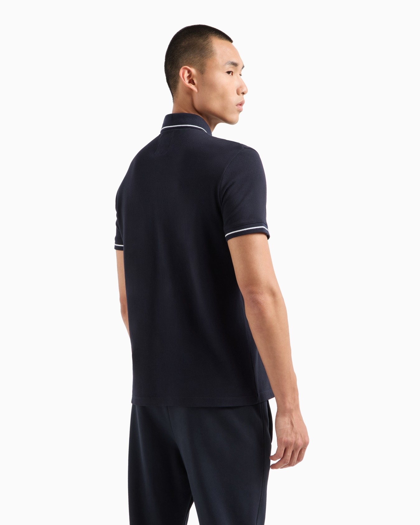 Regular fit polo shirt in Icon Project piquet Slide 2