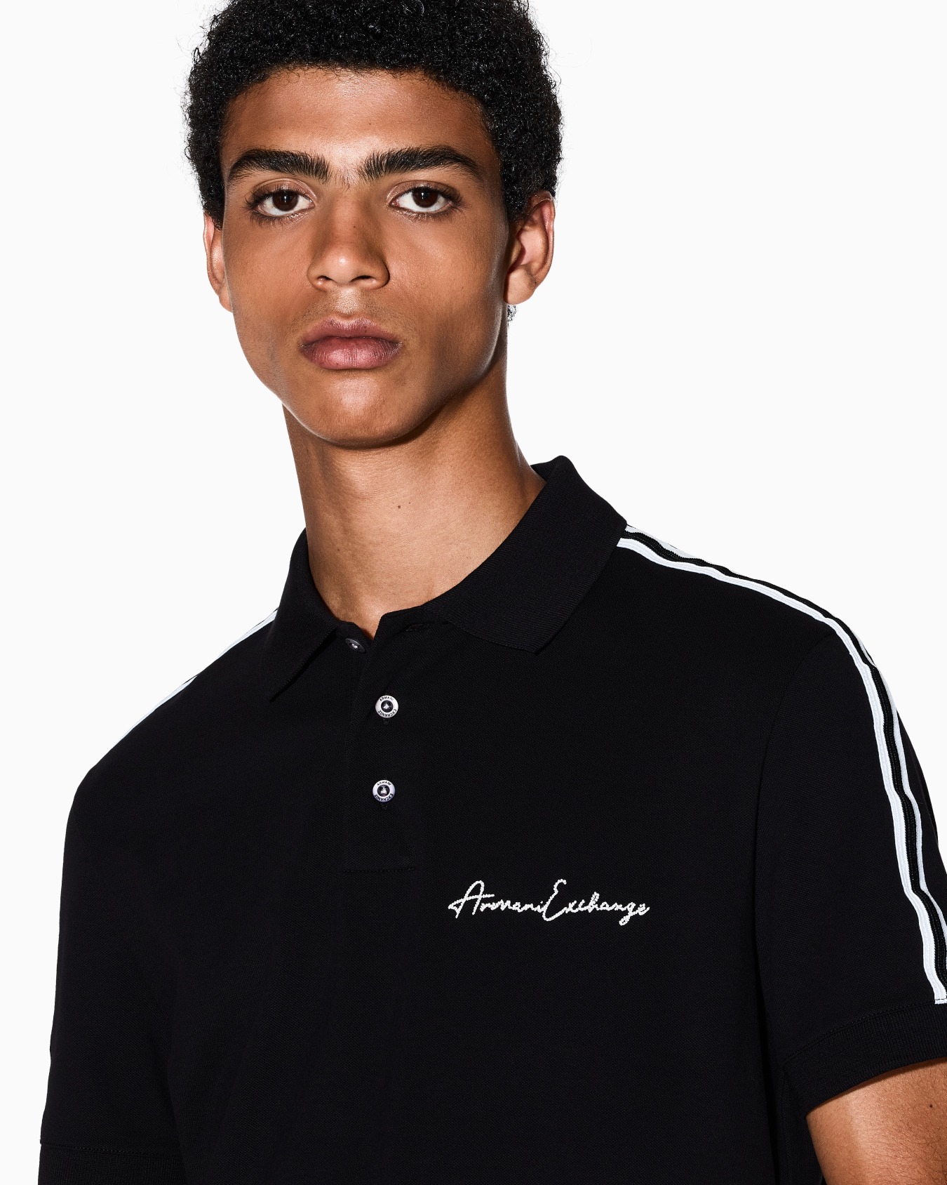 Regular fit polo shirt with Signature Logo Slide 4