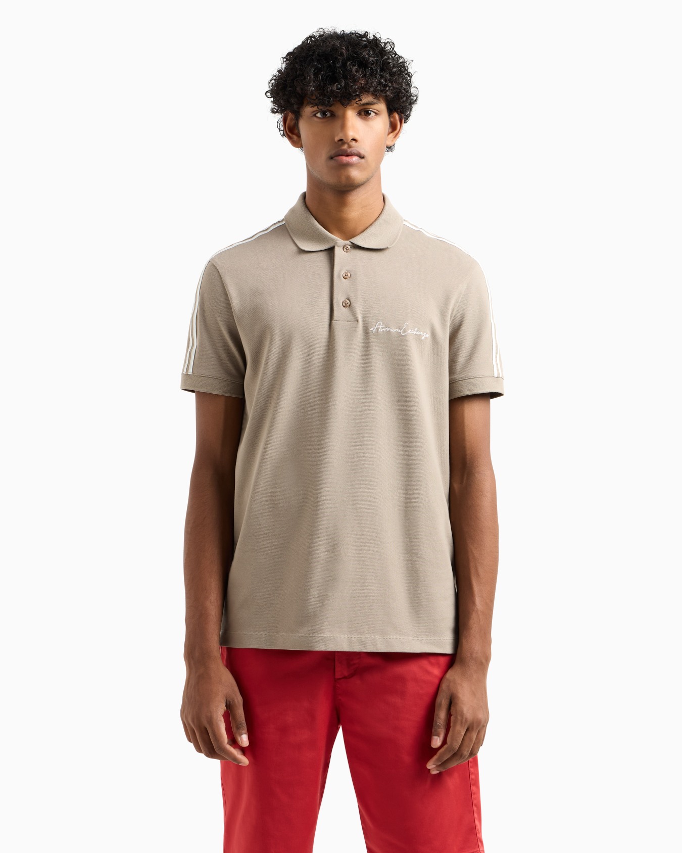Regular fit polo shirt with Signature Logo Diapositiva 3