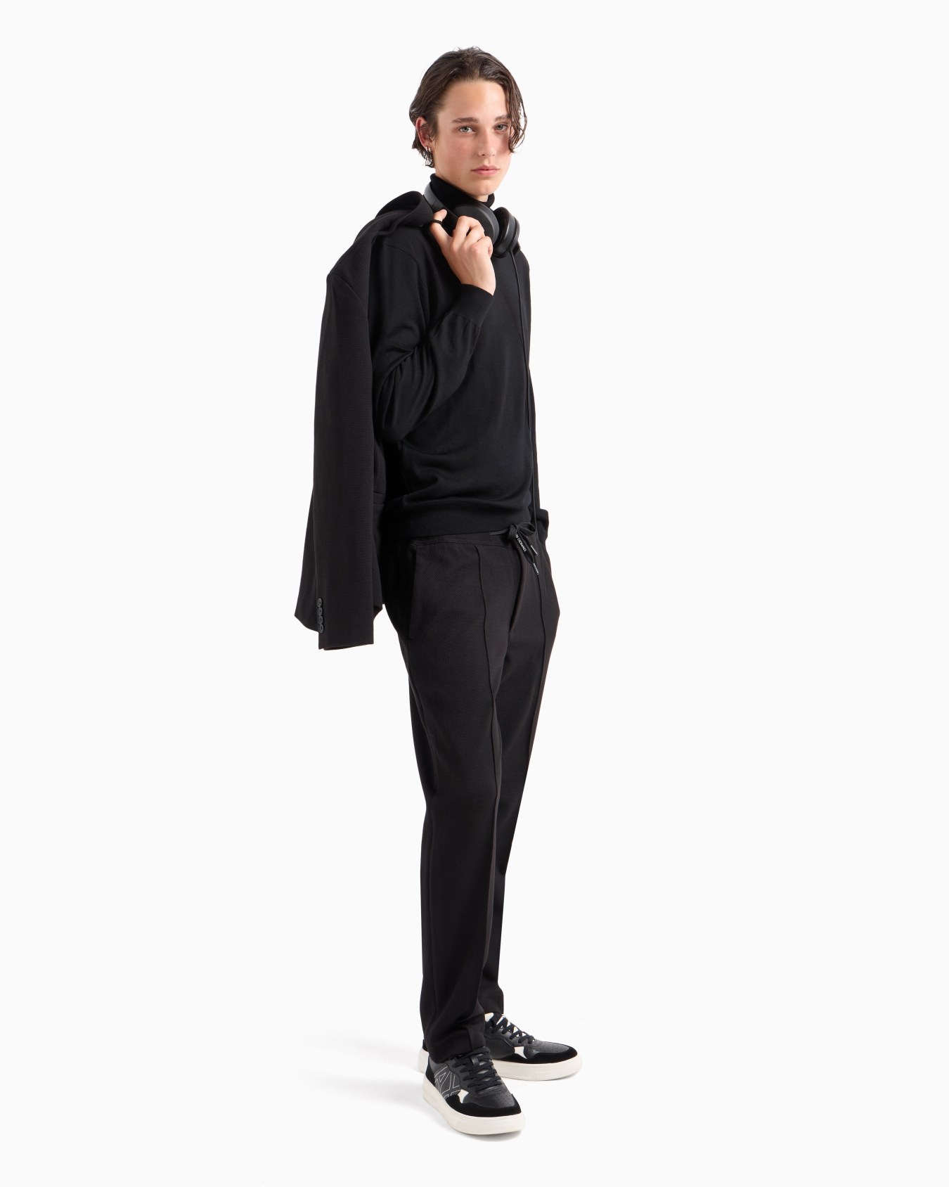 Virgin wool turtleneck sweater スライドする 3