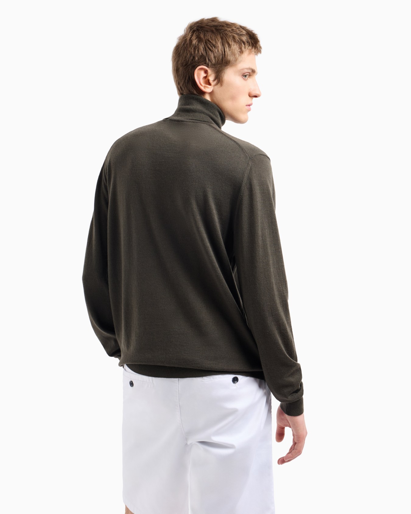Rollkragenpullover aus Schurwolle Folie 2