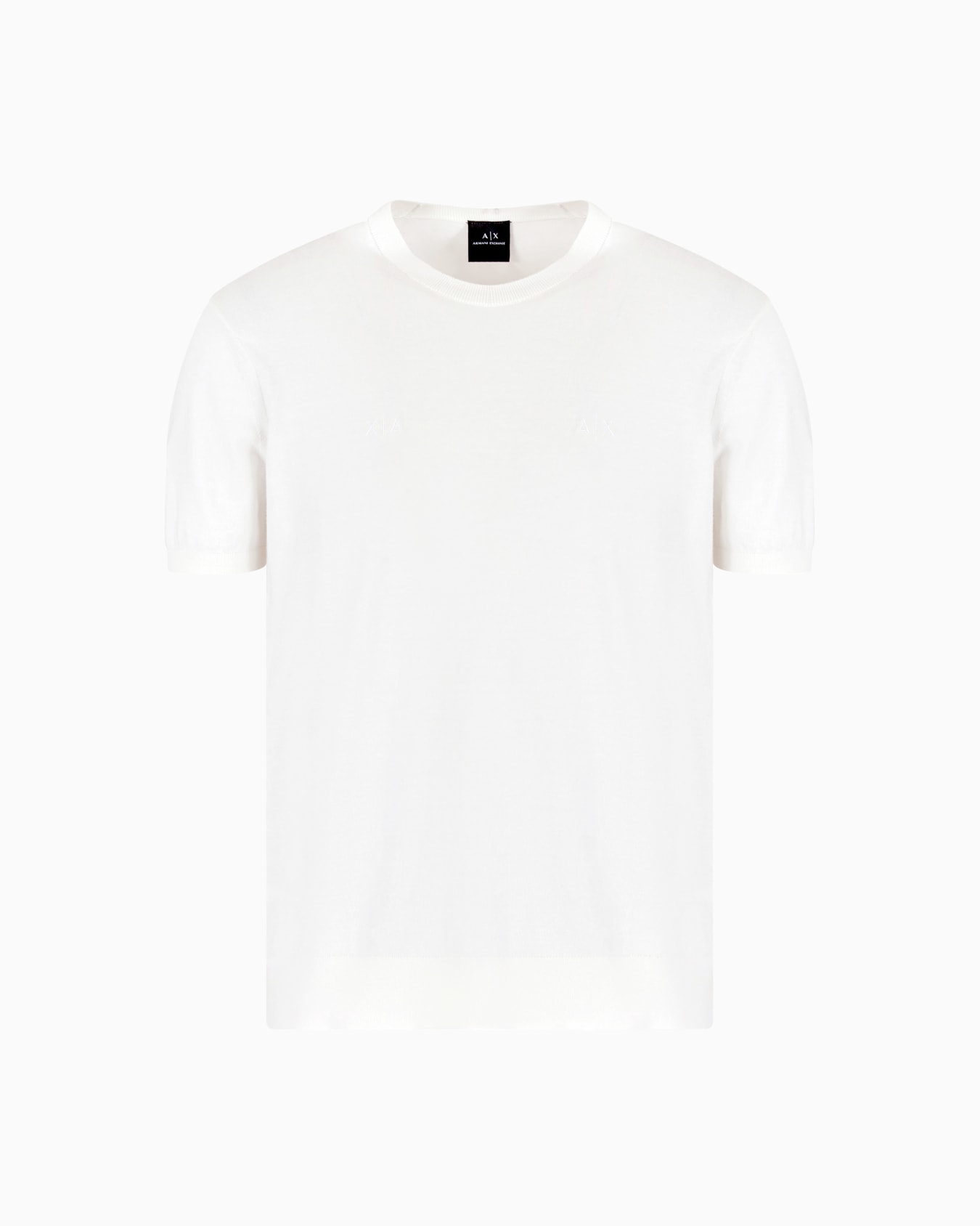  Organic Cotton Knit T-Shirt Slide 0