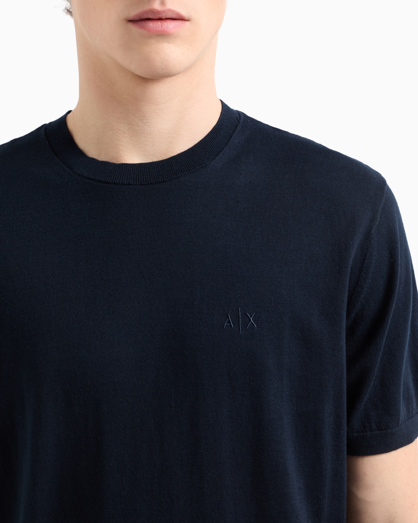  Organic Cotton Knit T-Shirt Slide 4
