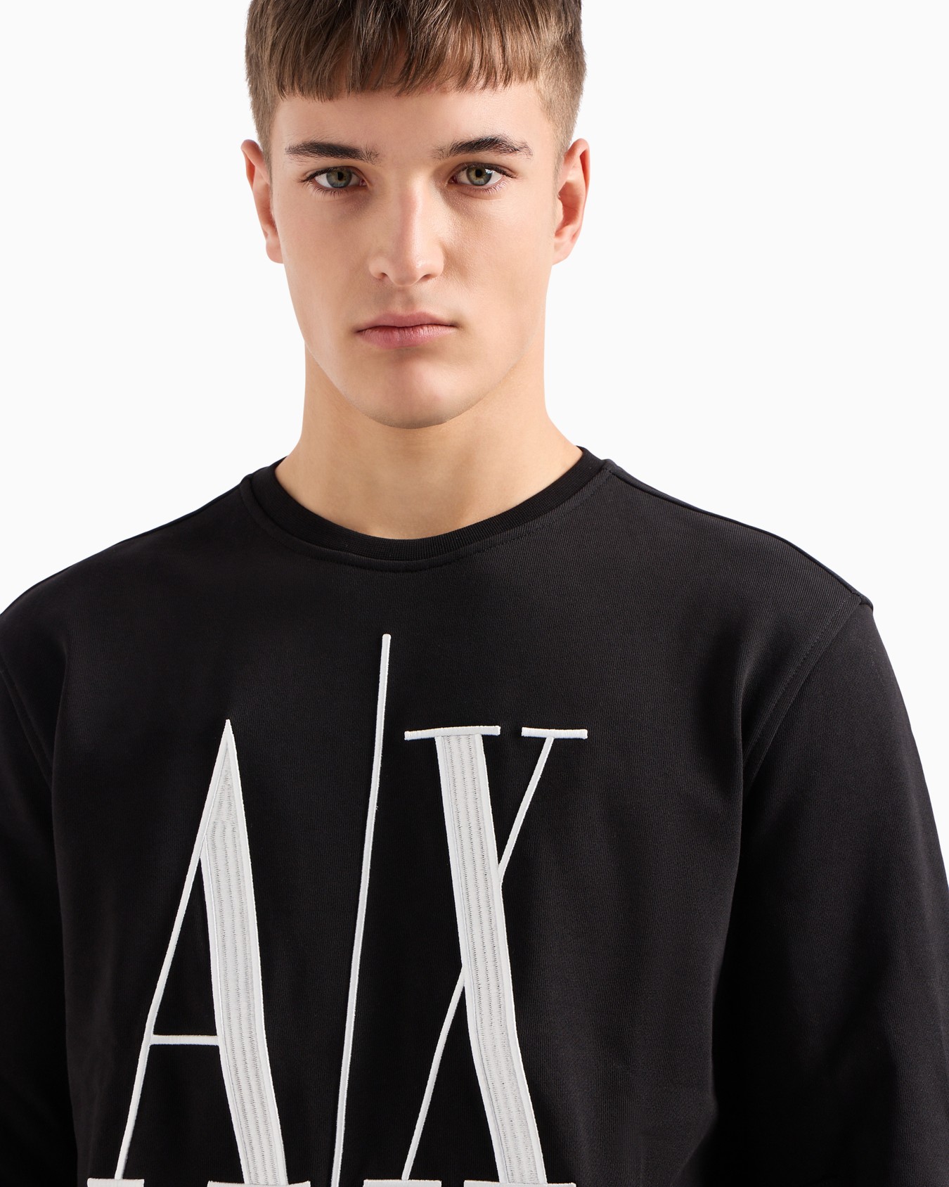 Stretch fabric zip-up hoodie Slide 4