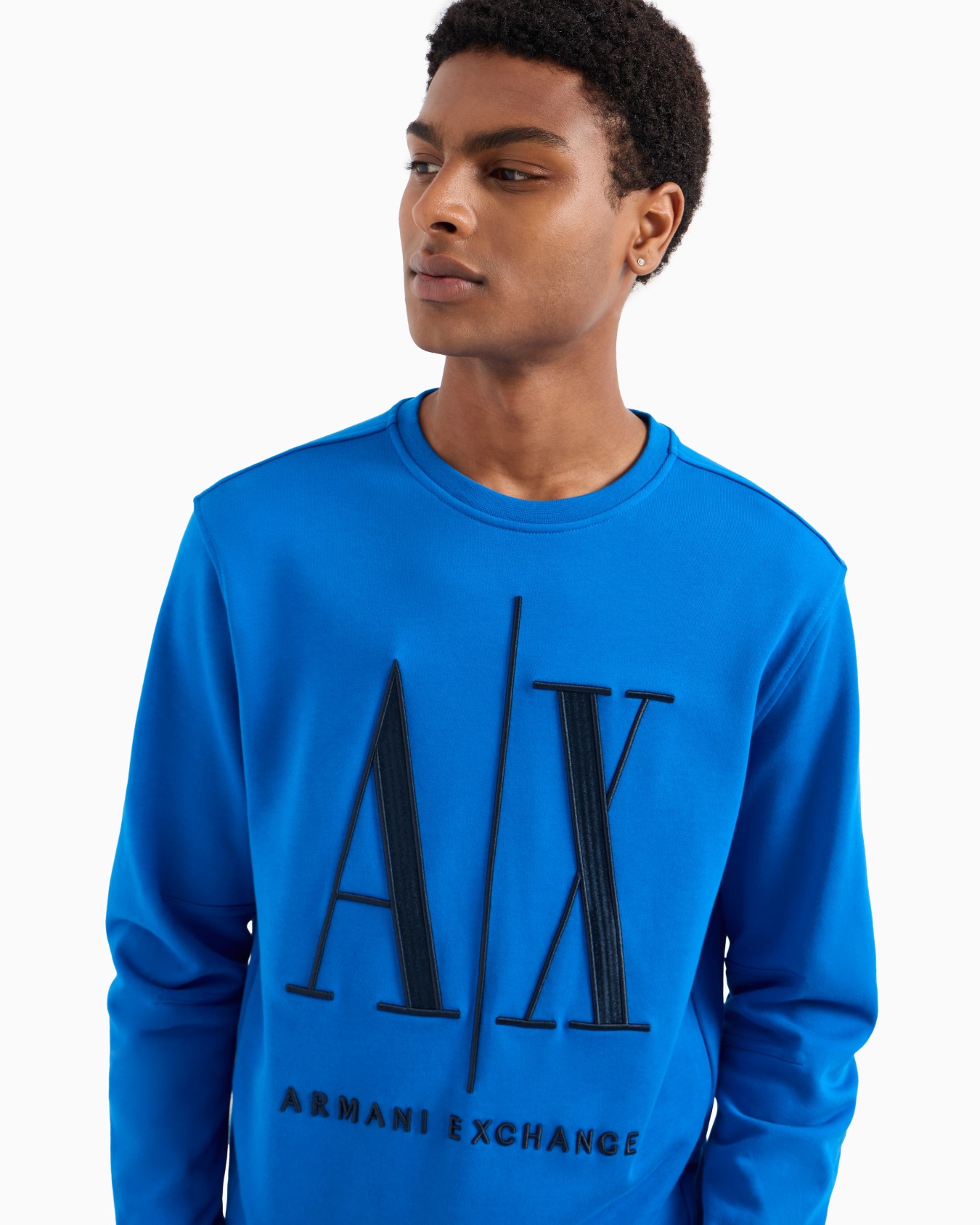 Stretch fabric zip-up hoodie Slide 4