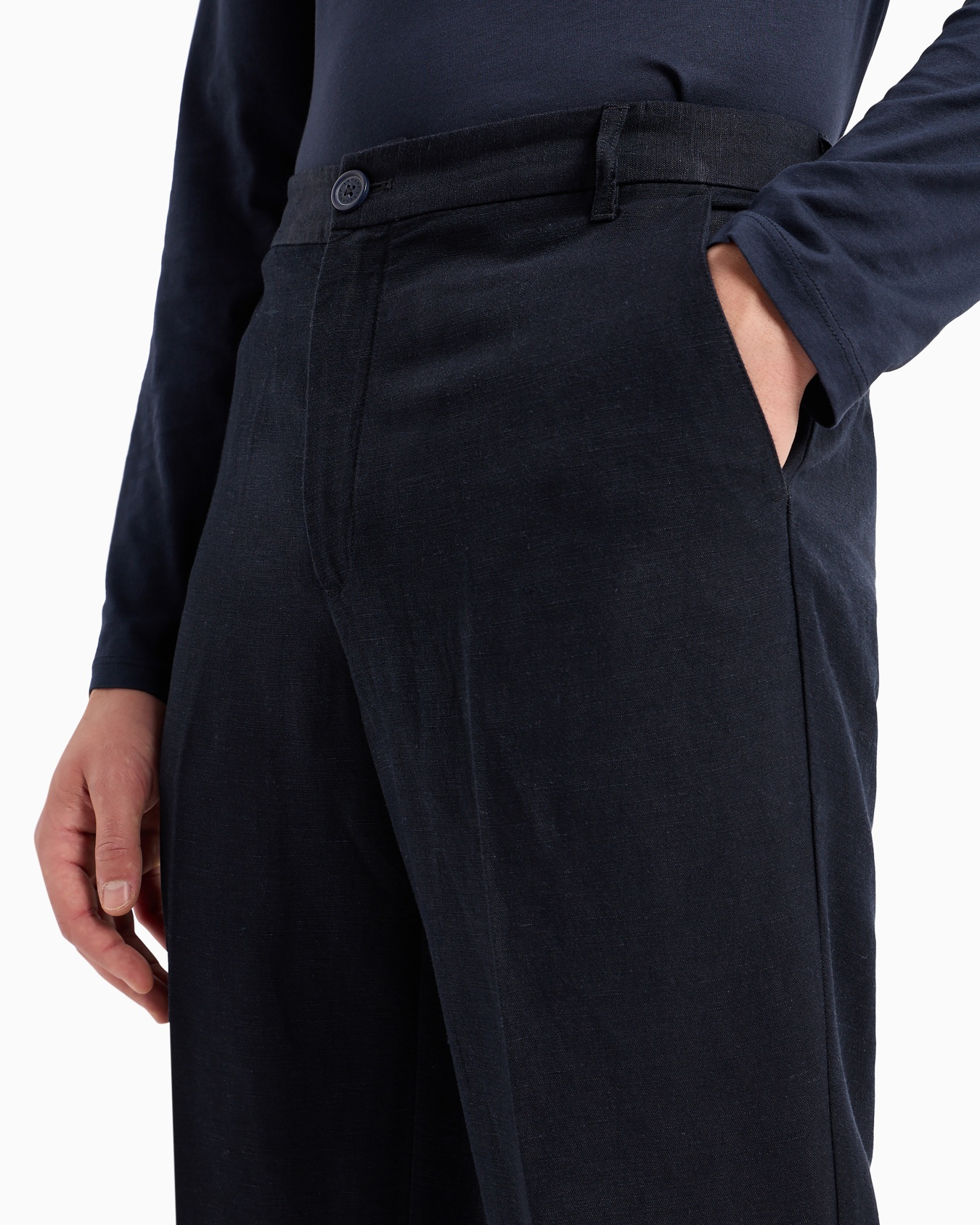 Poplin chino trousers Slide 4