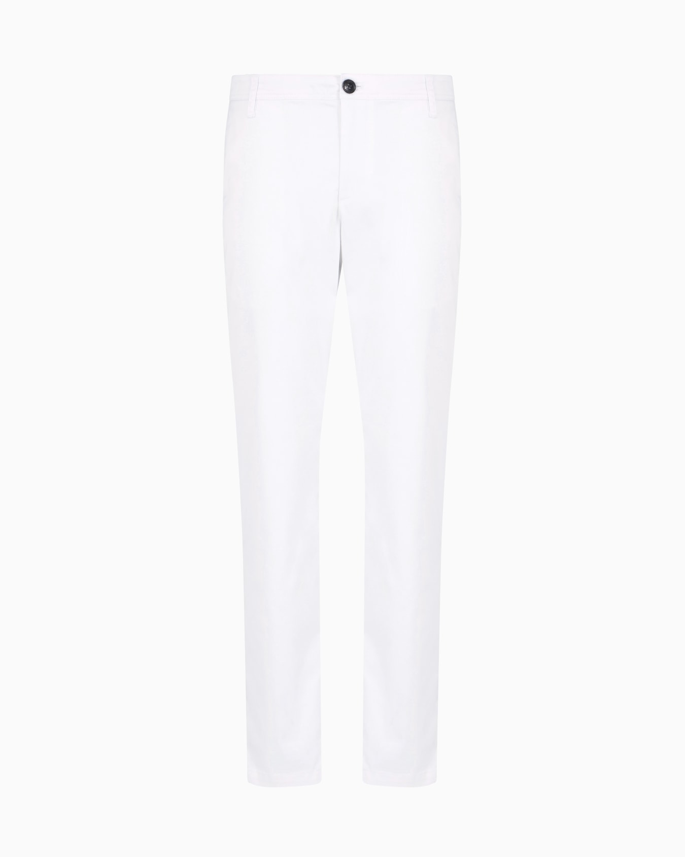 Regular fit gabardine trousers Slide 0