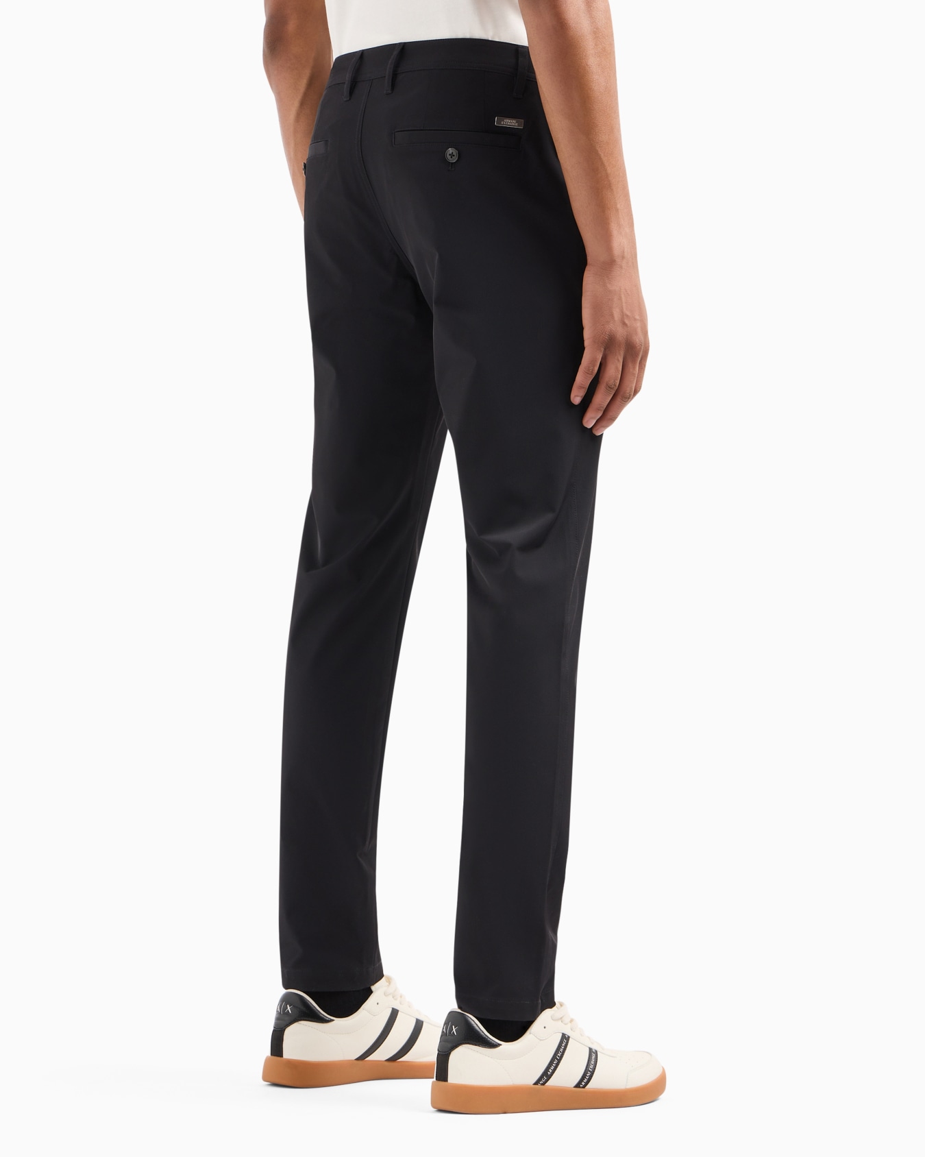 Slim fit trousers in ultra stretch twill Slide 2