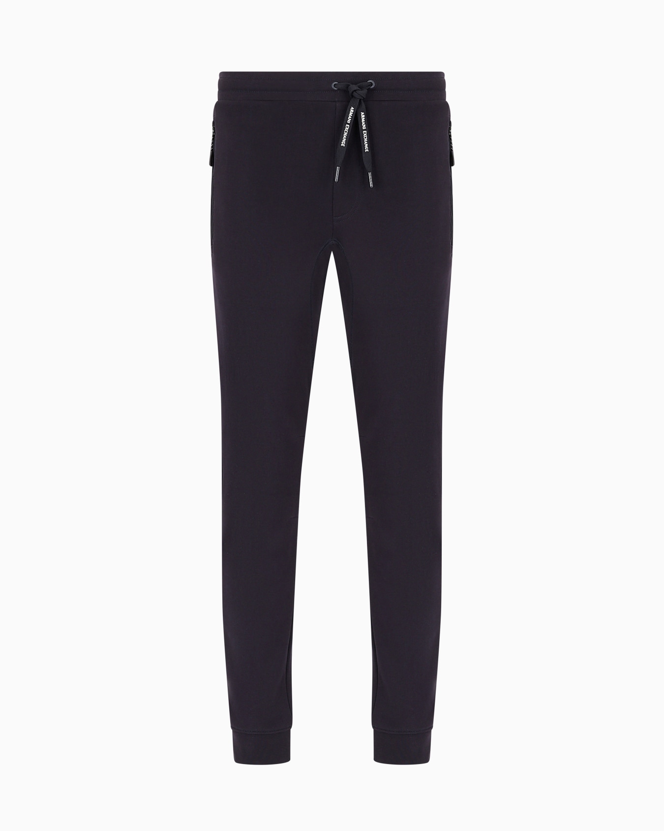 Soft yarn jogger pants with logo Slide 0