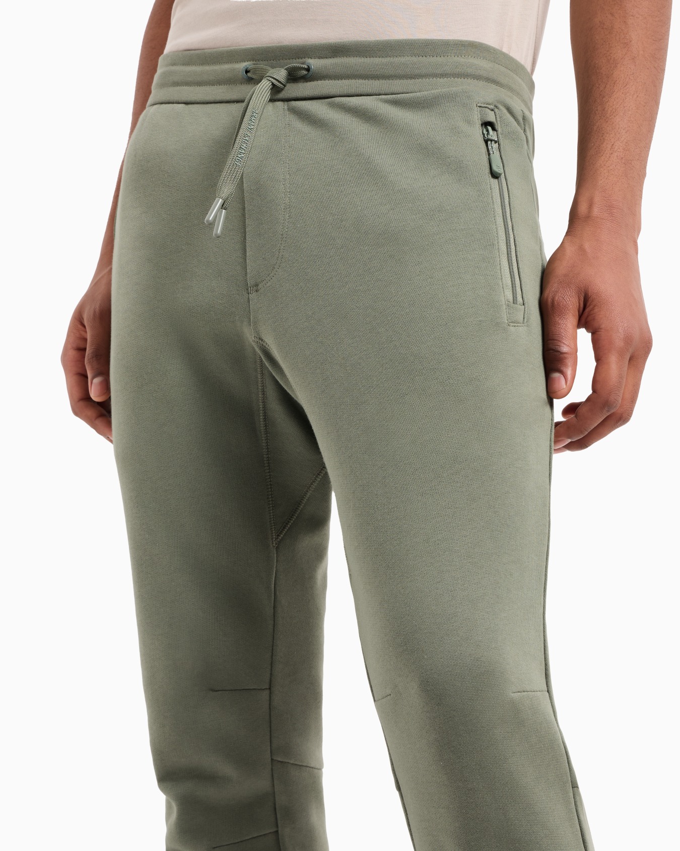 Pantalón jogger de felpa de algodón Diapositiva 4