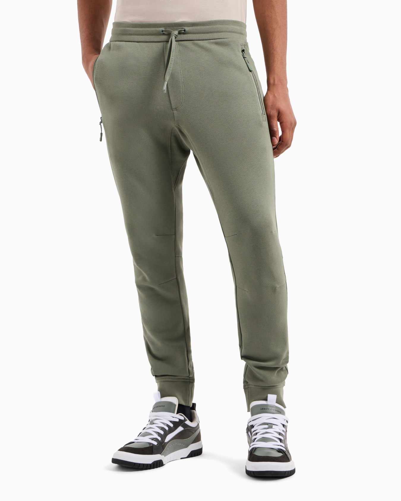 Pantalón jogger de felpa de algodón Diapositiva 1