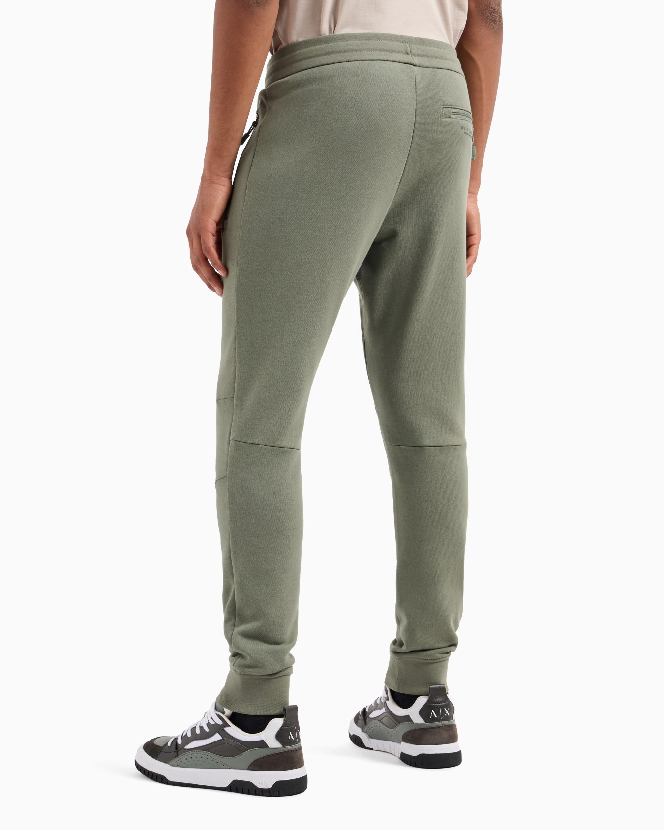 Pantalón jogger de felpa de algodón Diapositiva 2